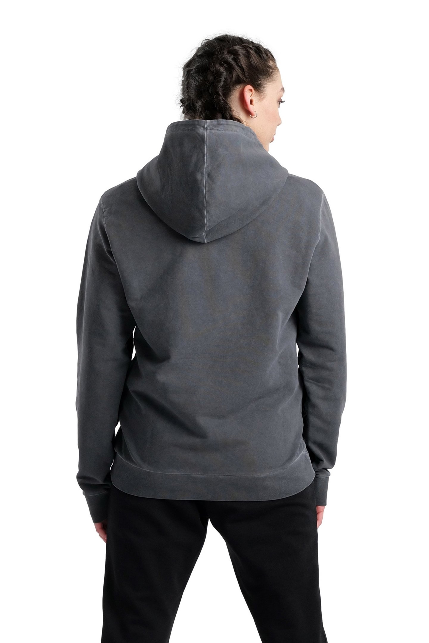 ARENA ICONS HOODIE SWEAT DELAVE BLACK WHITE 4