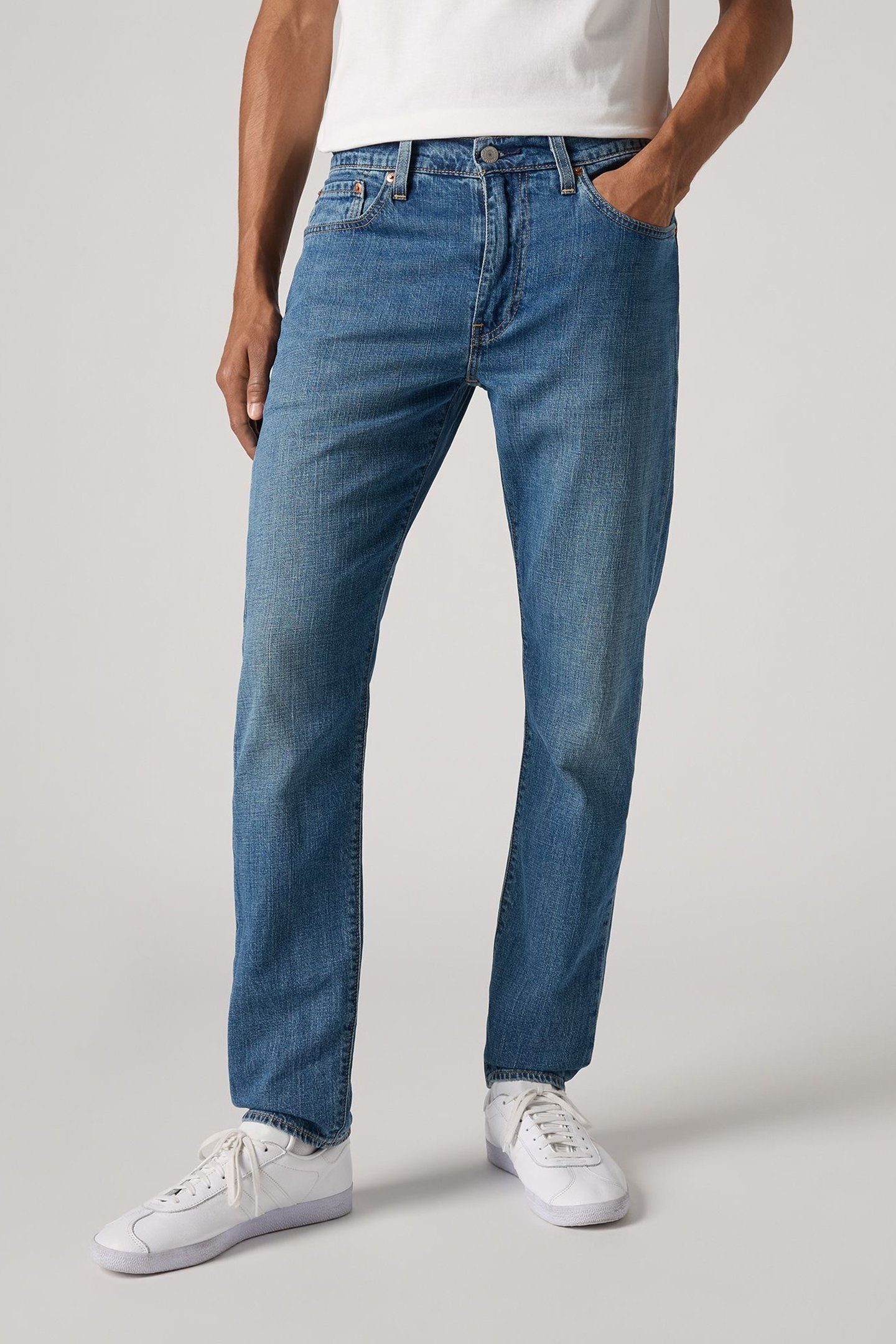 512™ SLIM TAPER LIGHTWEIGHT JEANS MED INDIGO 1