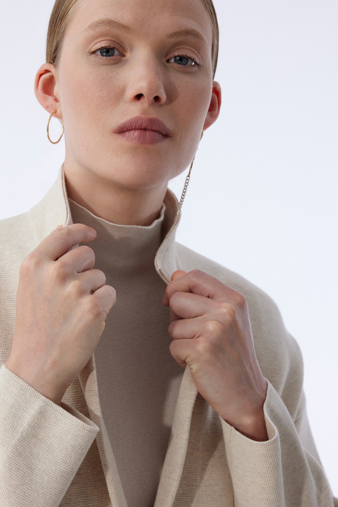 JOYCE CARDIGAN SAND 8