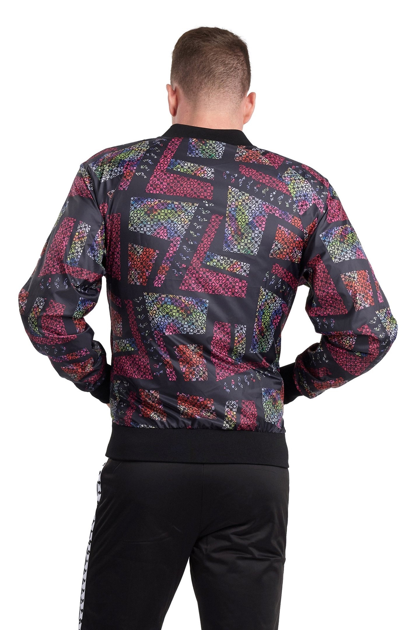 RELAX IV TEAM JACKET POLY MULTI DIAMONDS BLACK 4