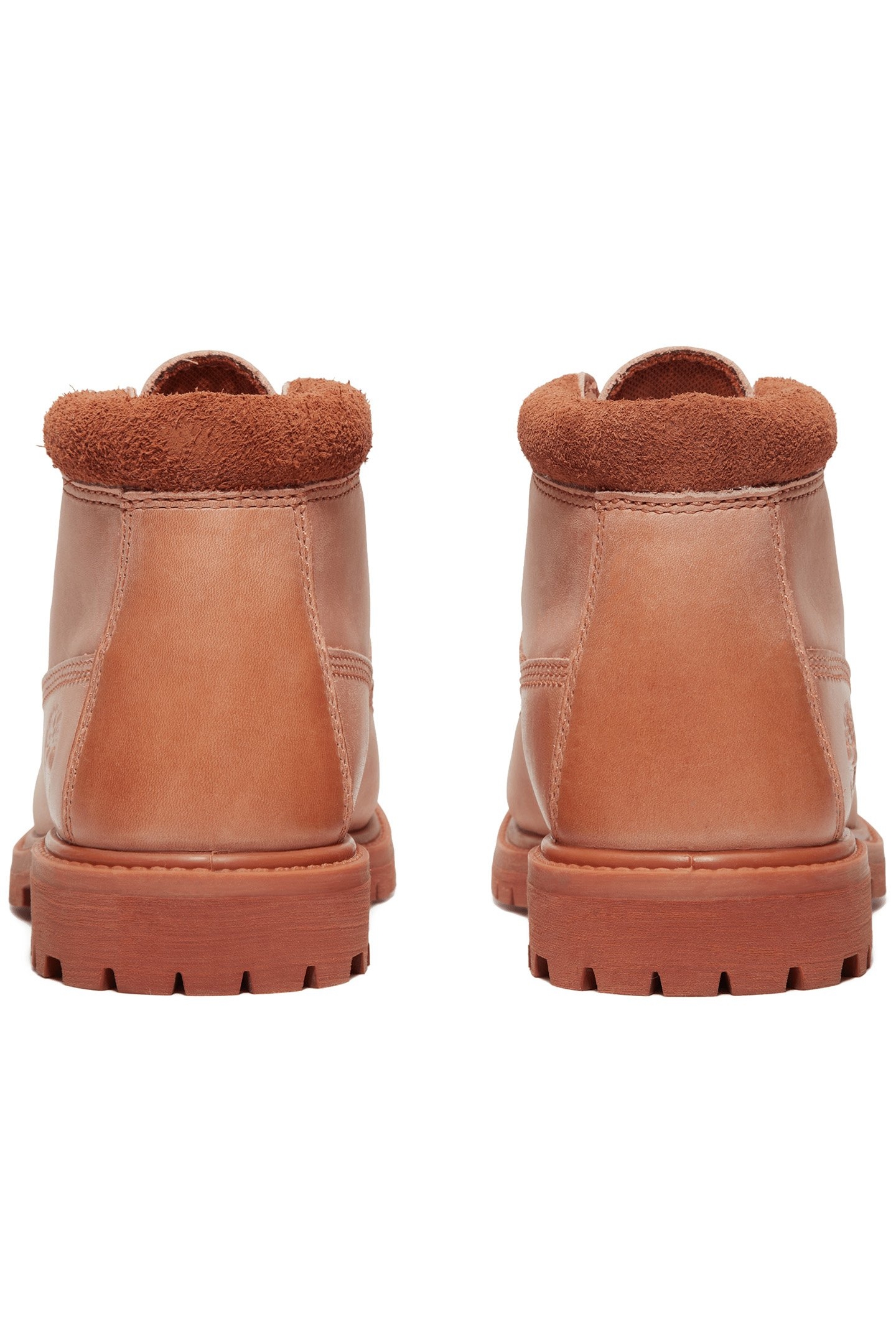 NELLIE MID LACE UP WATERPROOF CHUKKA BOOT LIGHT RED FULL GRA 3