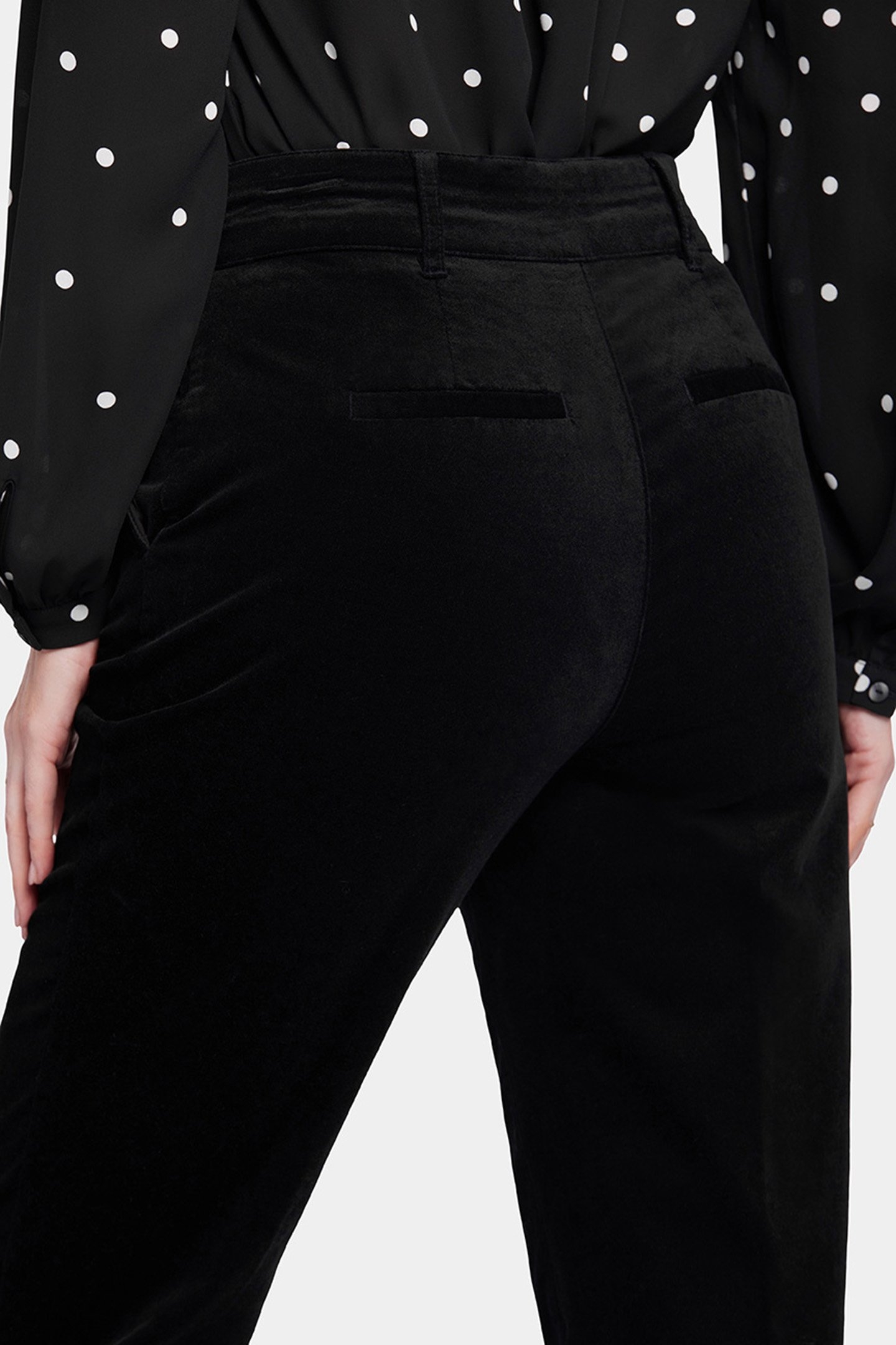 STRAIGHT LEG TROUSER BLACK 6