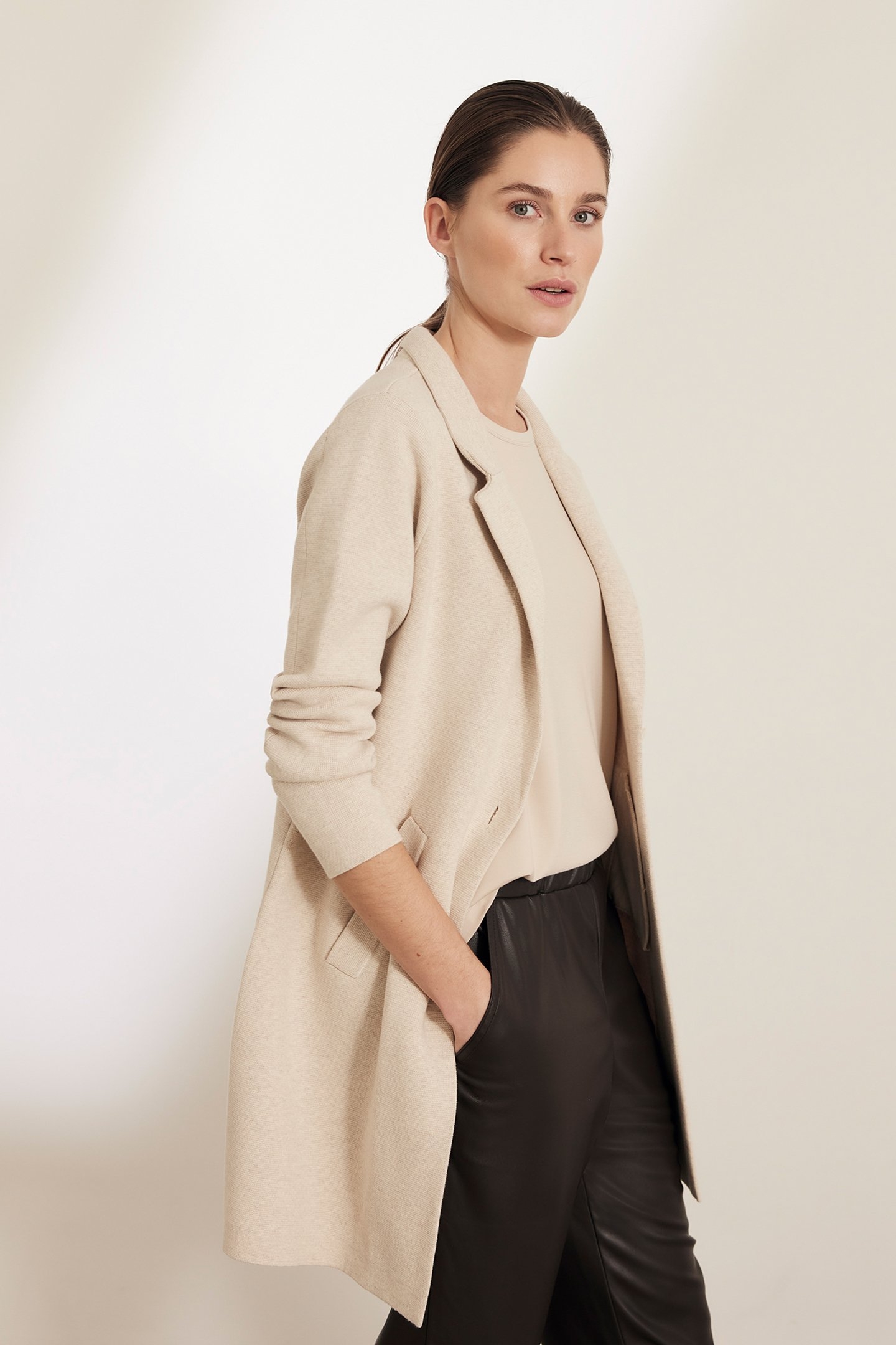 SAMMIE CARDIGAN SAND 4