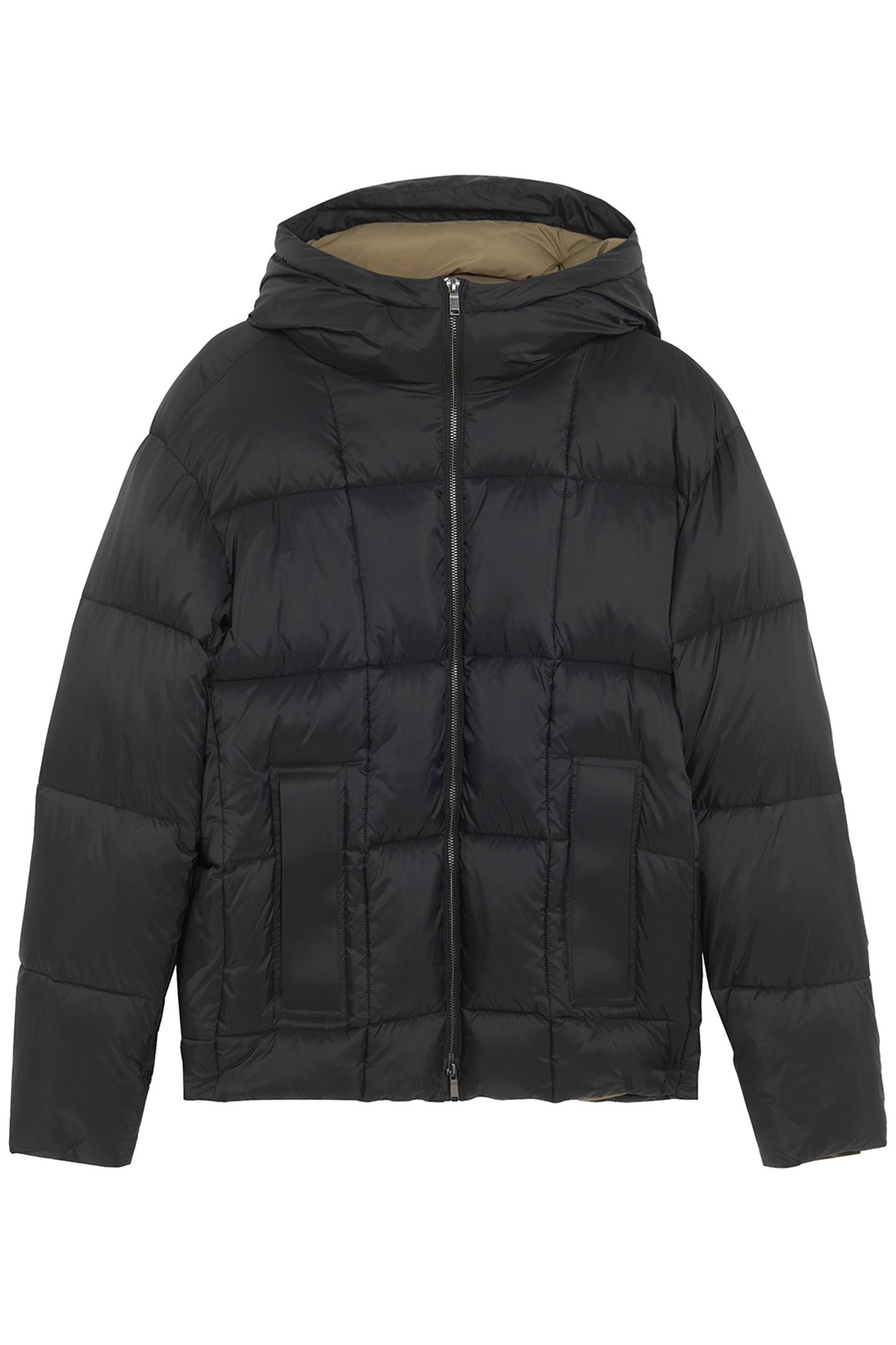 SQUARE WADDED PUFFER JACKET LACQUER 4