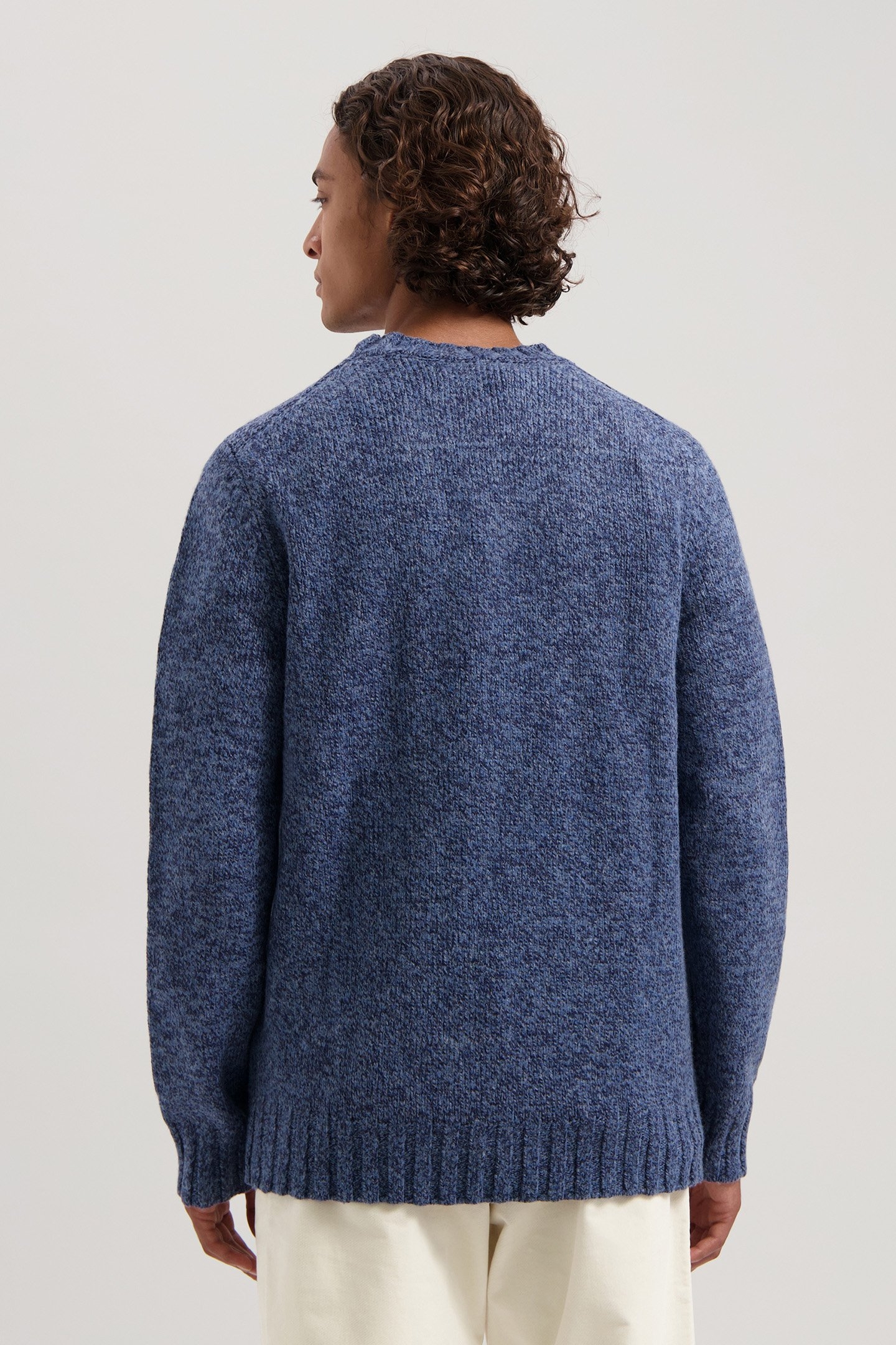 DS_PER CREWNECK NOUVEAU NAVY 2