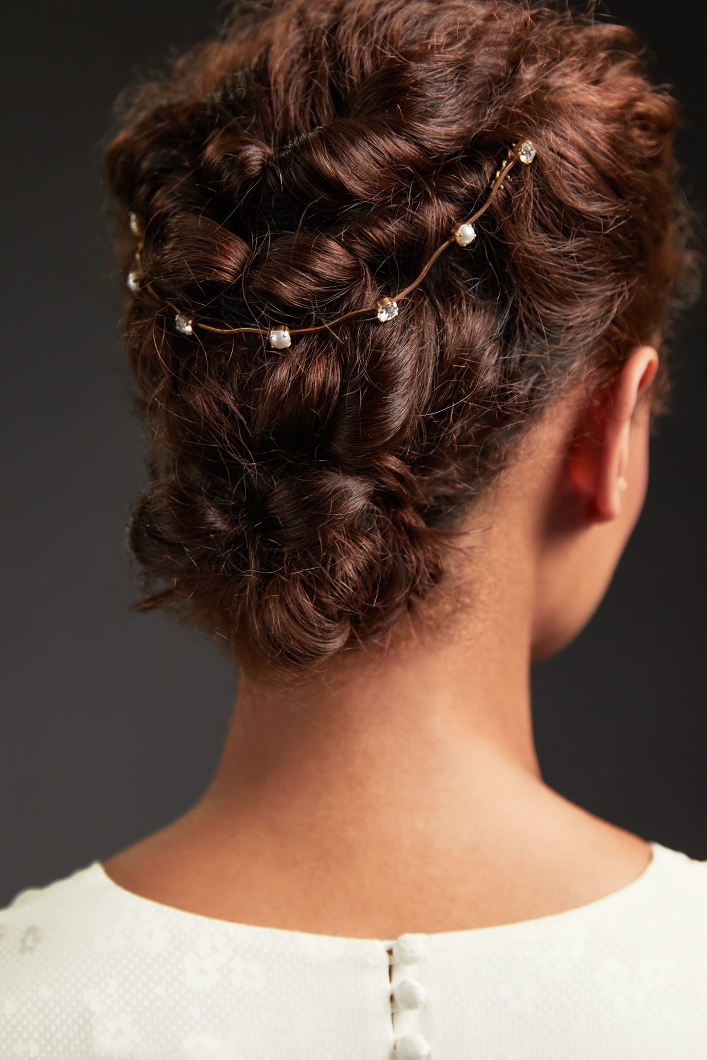 CYNTHIA - HAIR PIECE PEARL GOLD 2