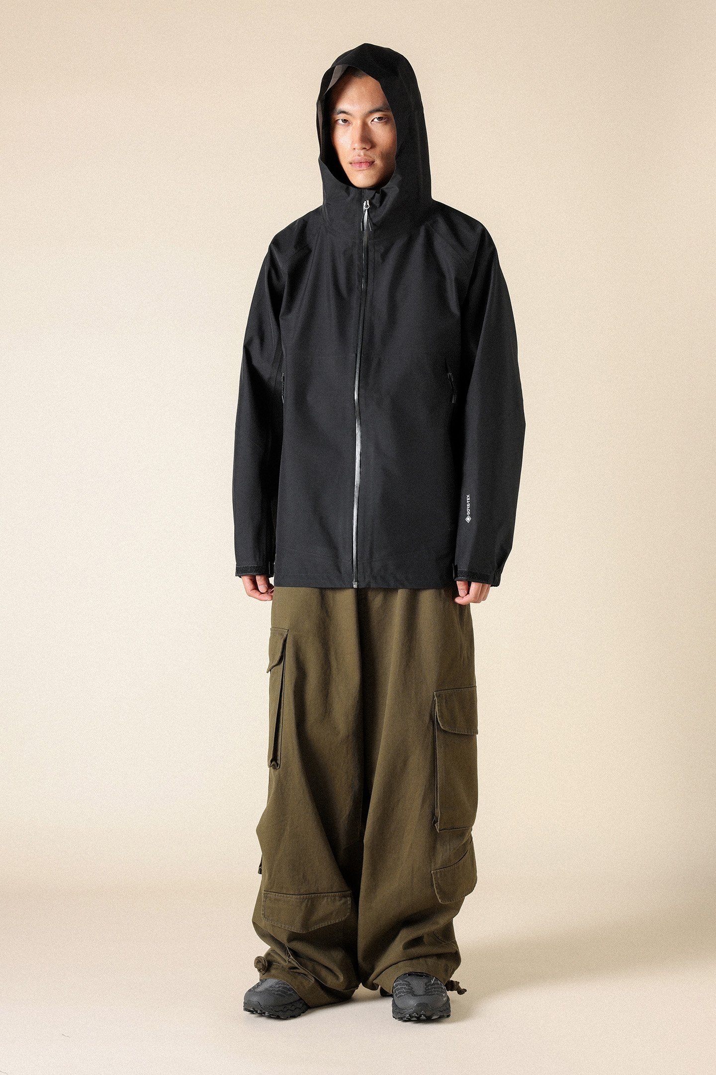 SL GORE SHELL JACKET UNISEX BLACK 3