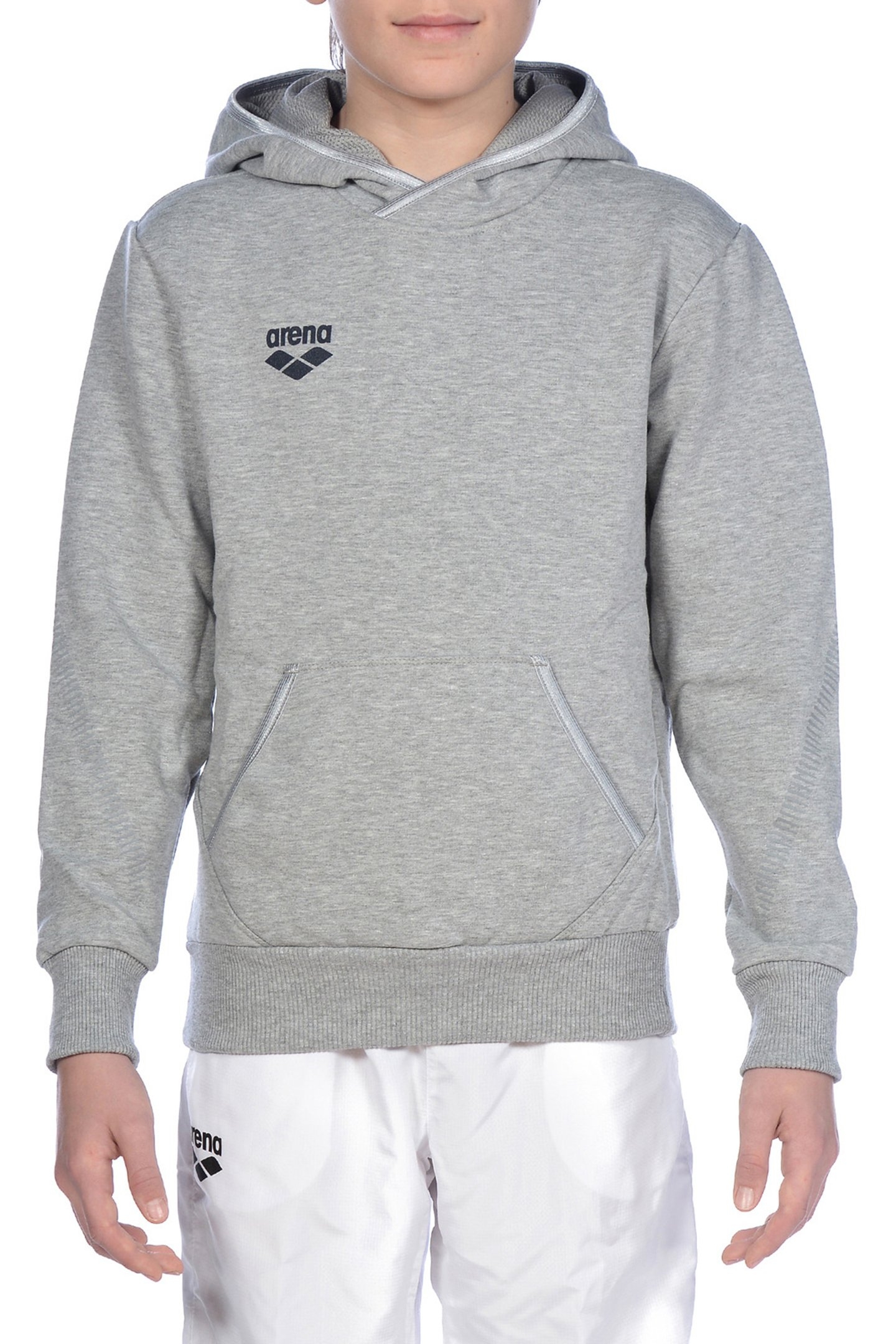 JR TL HOODIE MEDIUM GREY MELANGE 1