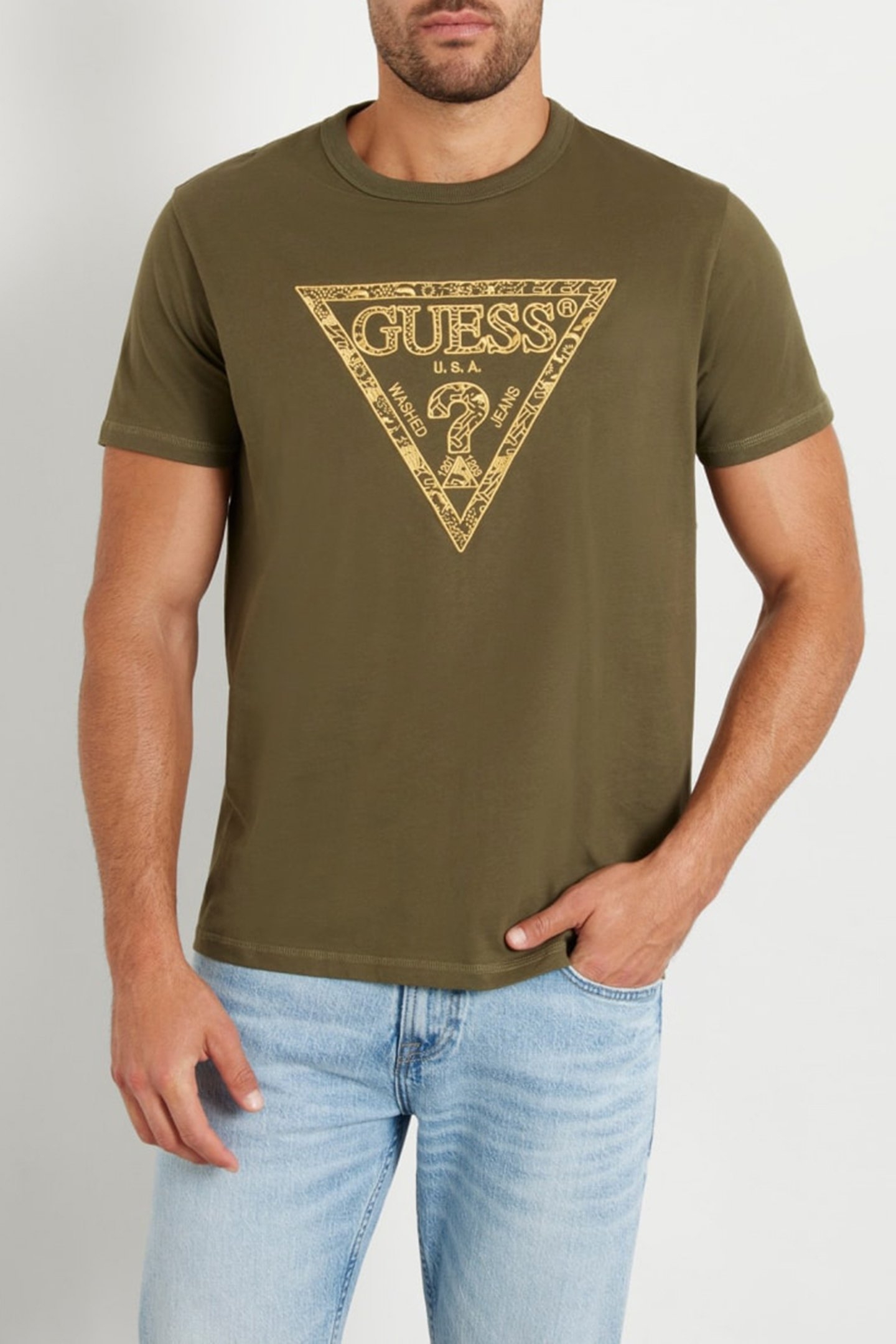 SS CN TRIANGLE EMBRO OLIVE MORNING 1