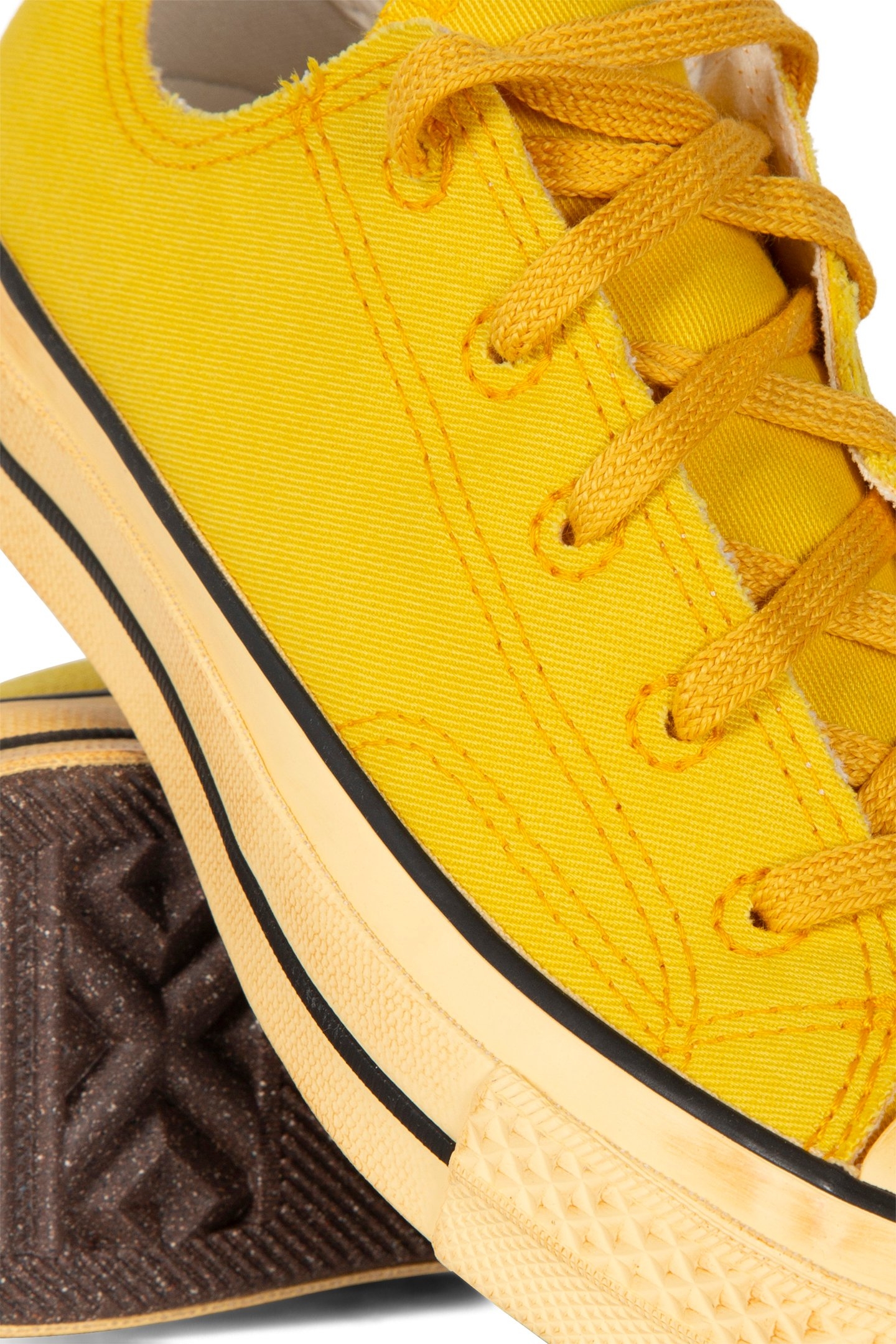 UNISEX CHUCK 70 UPCYCLED YELLOW/YELLOW/BLACK 4