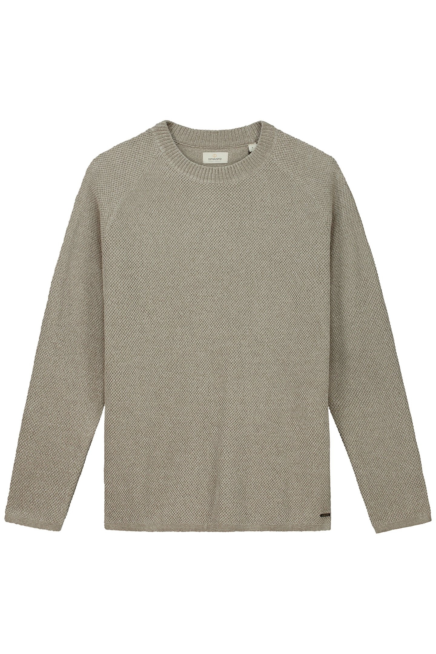 DS_CHENILLE KNIT CREWNECK ELEPHANT SKIN 4