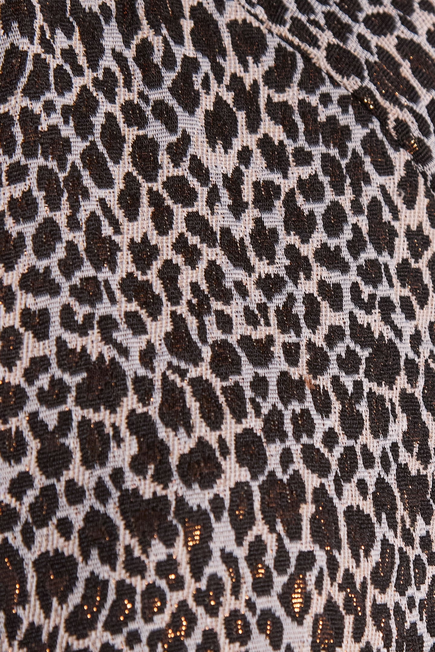 BLACK VARSITY JACKET WITH LEOPARD MOTIF BLACK 7