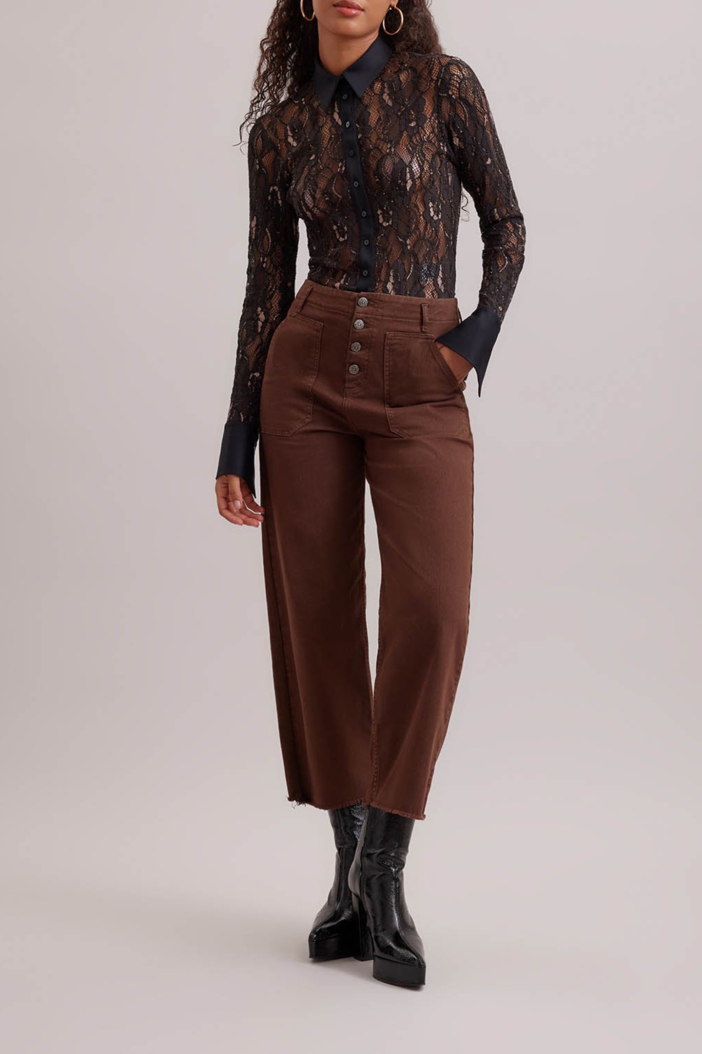 INTRIGUE JEANS (PANT) CHOCOLATE 3