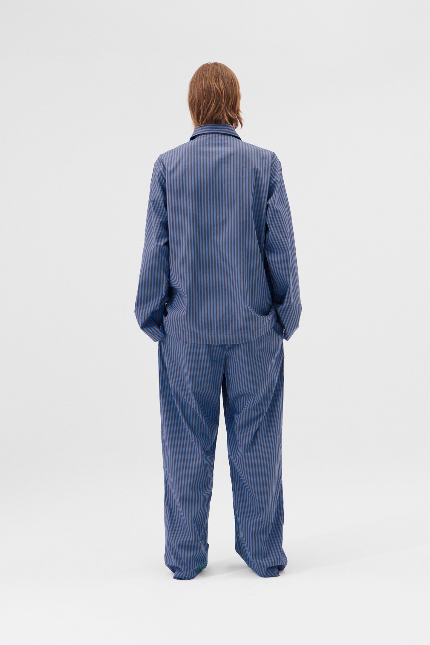 UNISEX POPLIN PYJAMAS PANTS VERNEUIL STRIPES 2