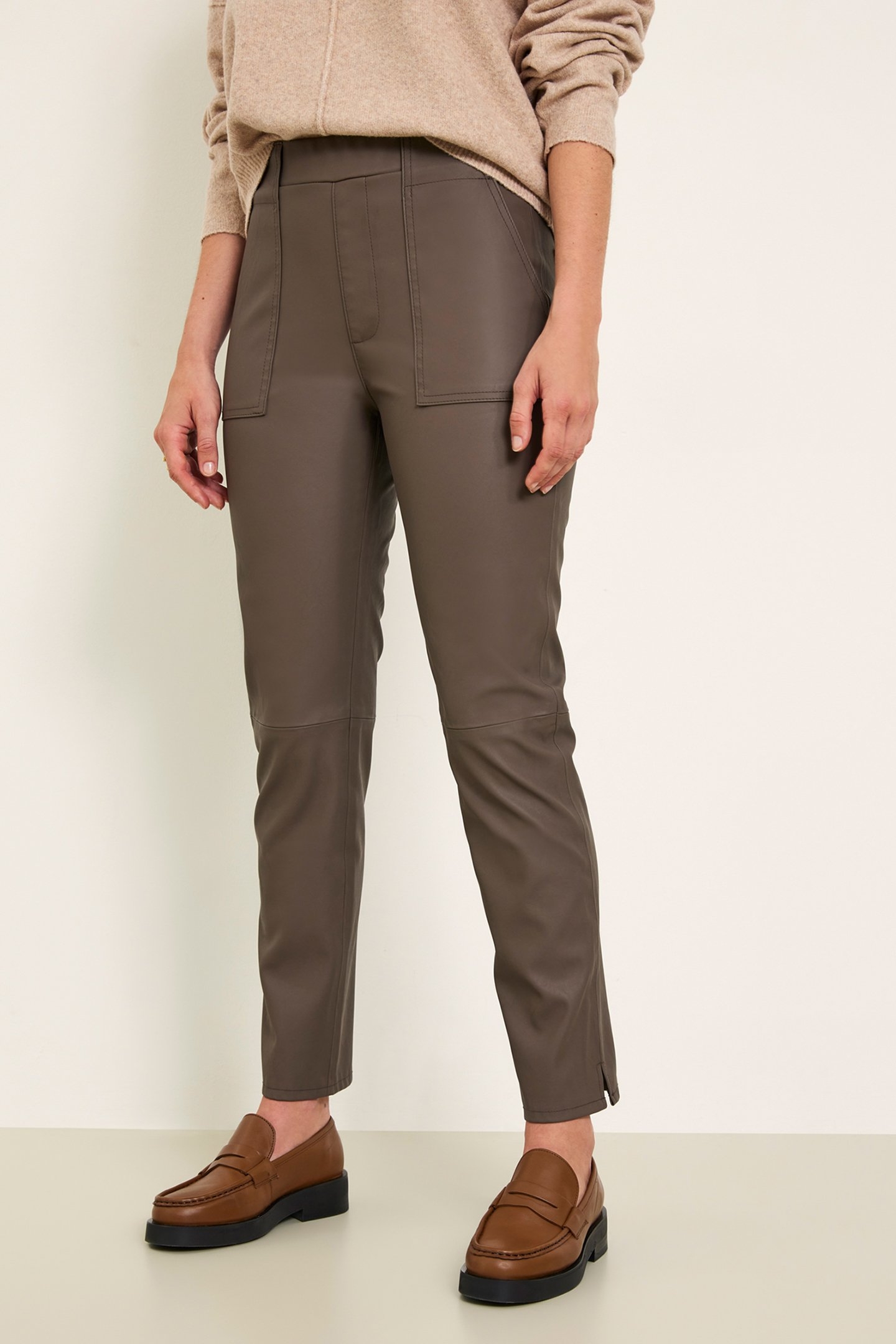 MARIT PANTS TAUPE 1