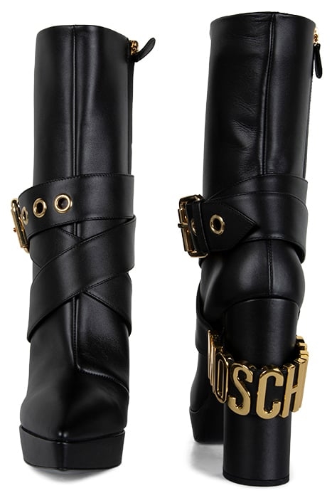 VITELLO NERO ANKLE BOOTS VITELLO NERO 2