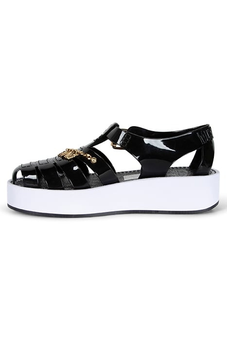 PVC NERO SANDALS PVC NERO 3