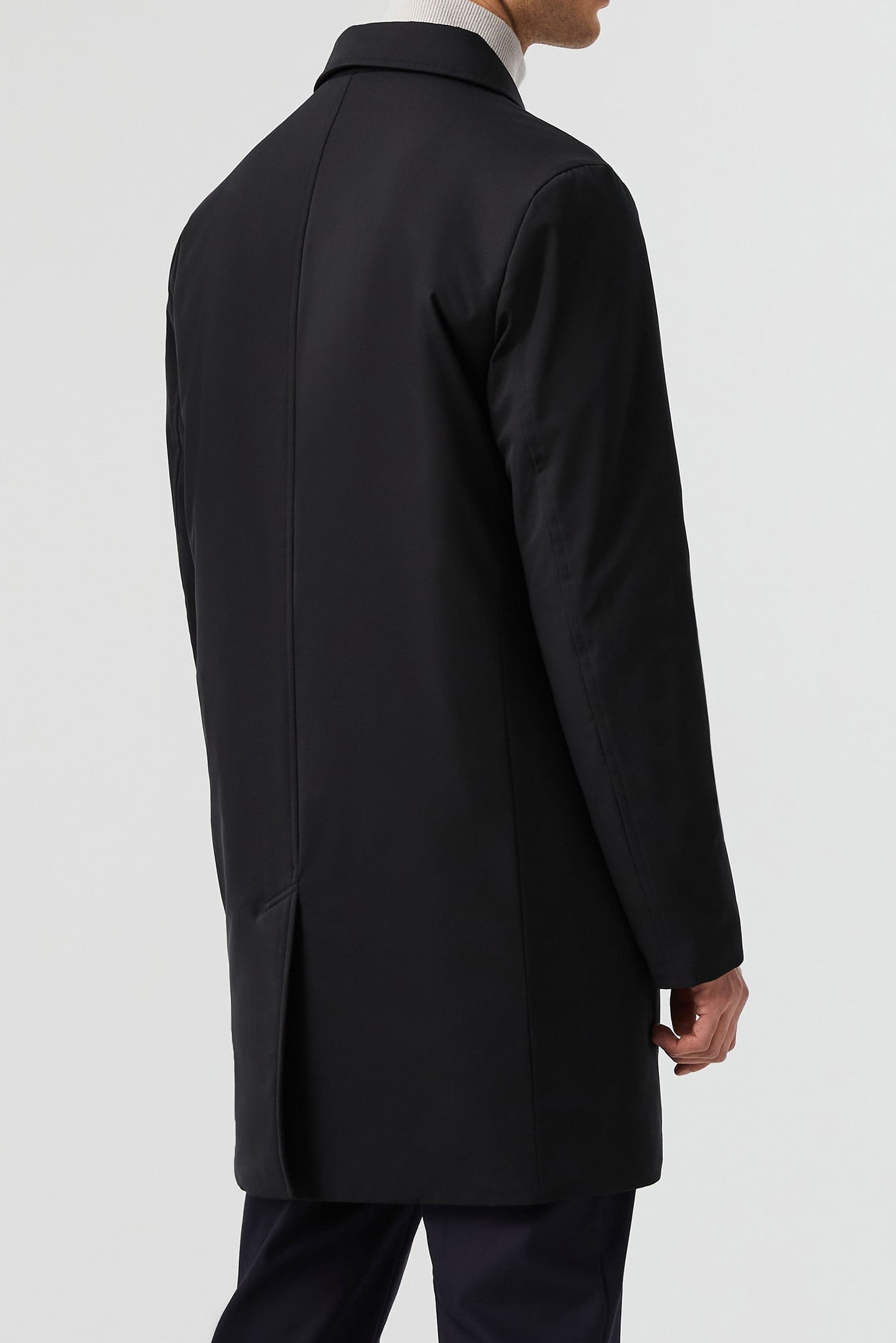 ATA OTEMO V1.C1.03 TRENCHCOAT BLACK 2