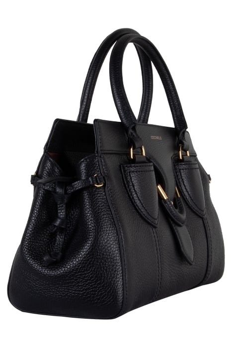 GRAINED LEATHER HANDBAG 5