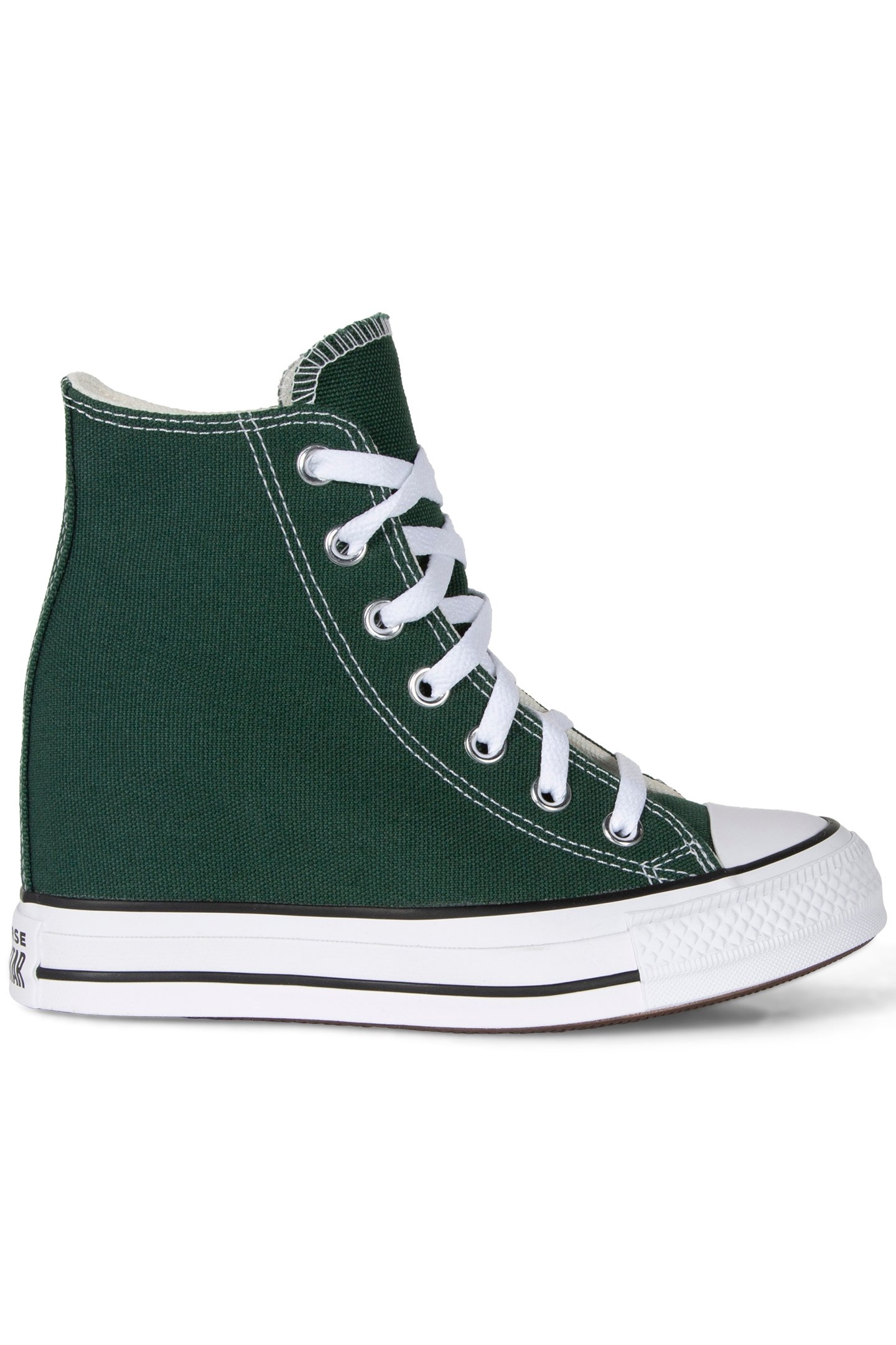 CHUCK TAYLOR ALL STAR WEDGE PLATFORM GREEN ENVY/WHITE/BLACK 1