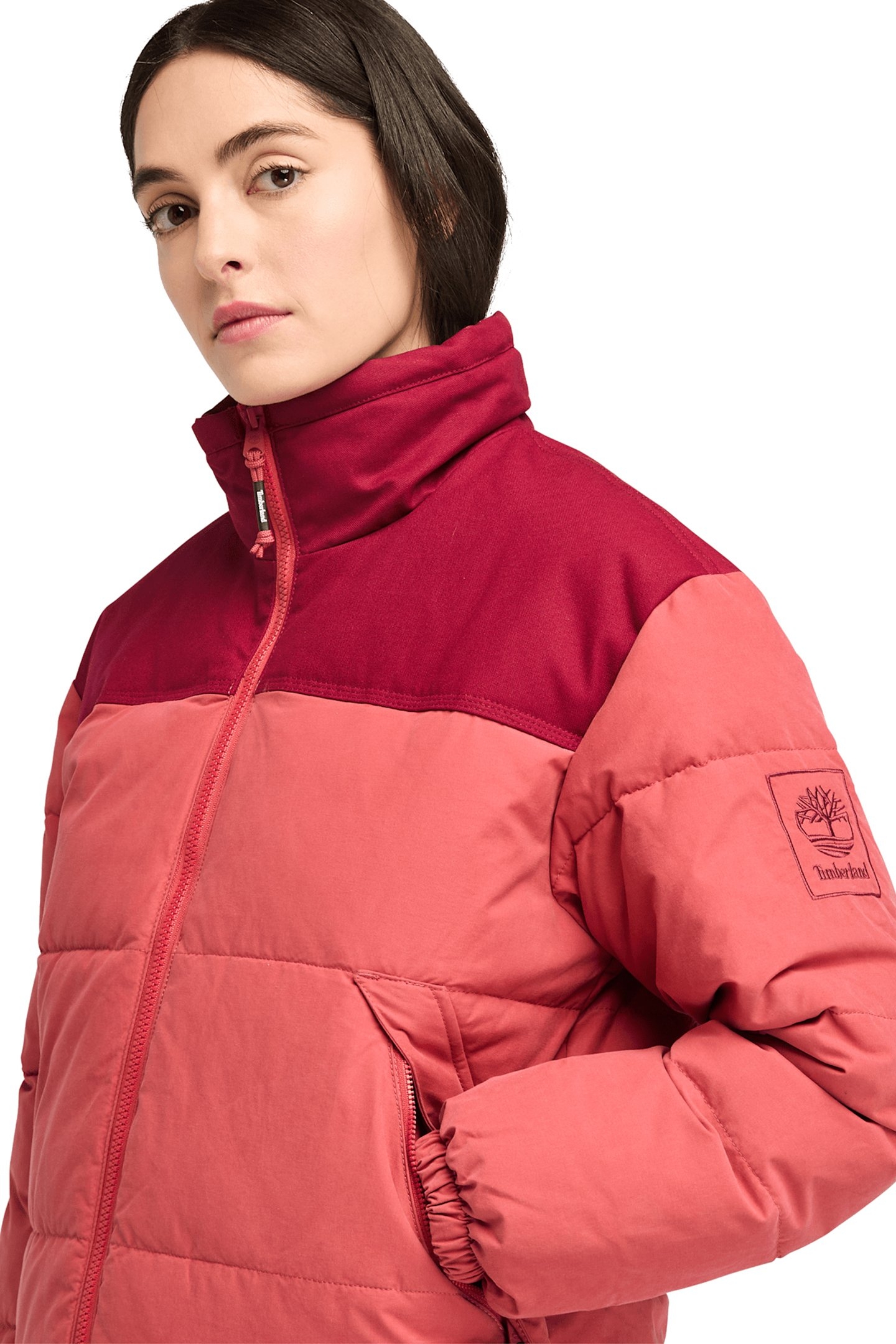 WELCH MOUNTAIN SYNTHETIC INSULATED PUFFER JACKET GARNET ROSE 5