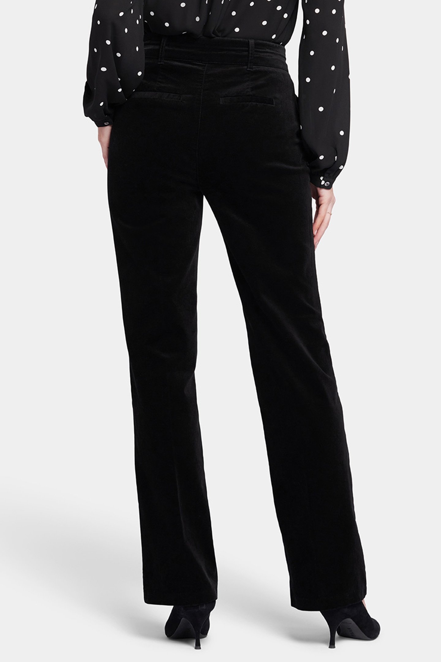STRAIGHT LEG TROUSER BLACK 2