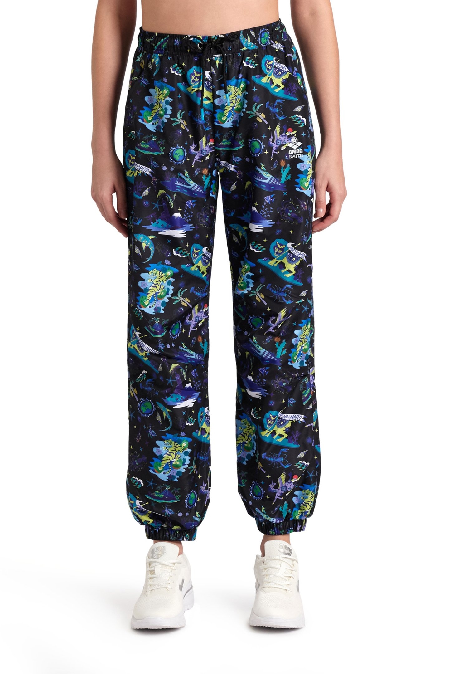 WOMEN'S ARENA FUN PLANET PANT BLACK MULTI 1