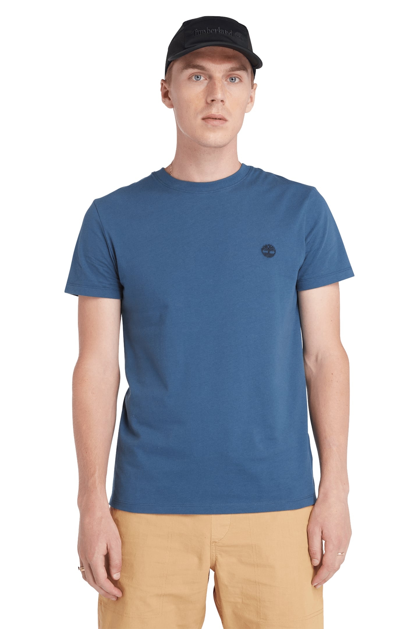 DUNSTAN RIVER SHORT SLEEVE TEE DARK DENIM 1