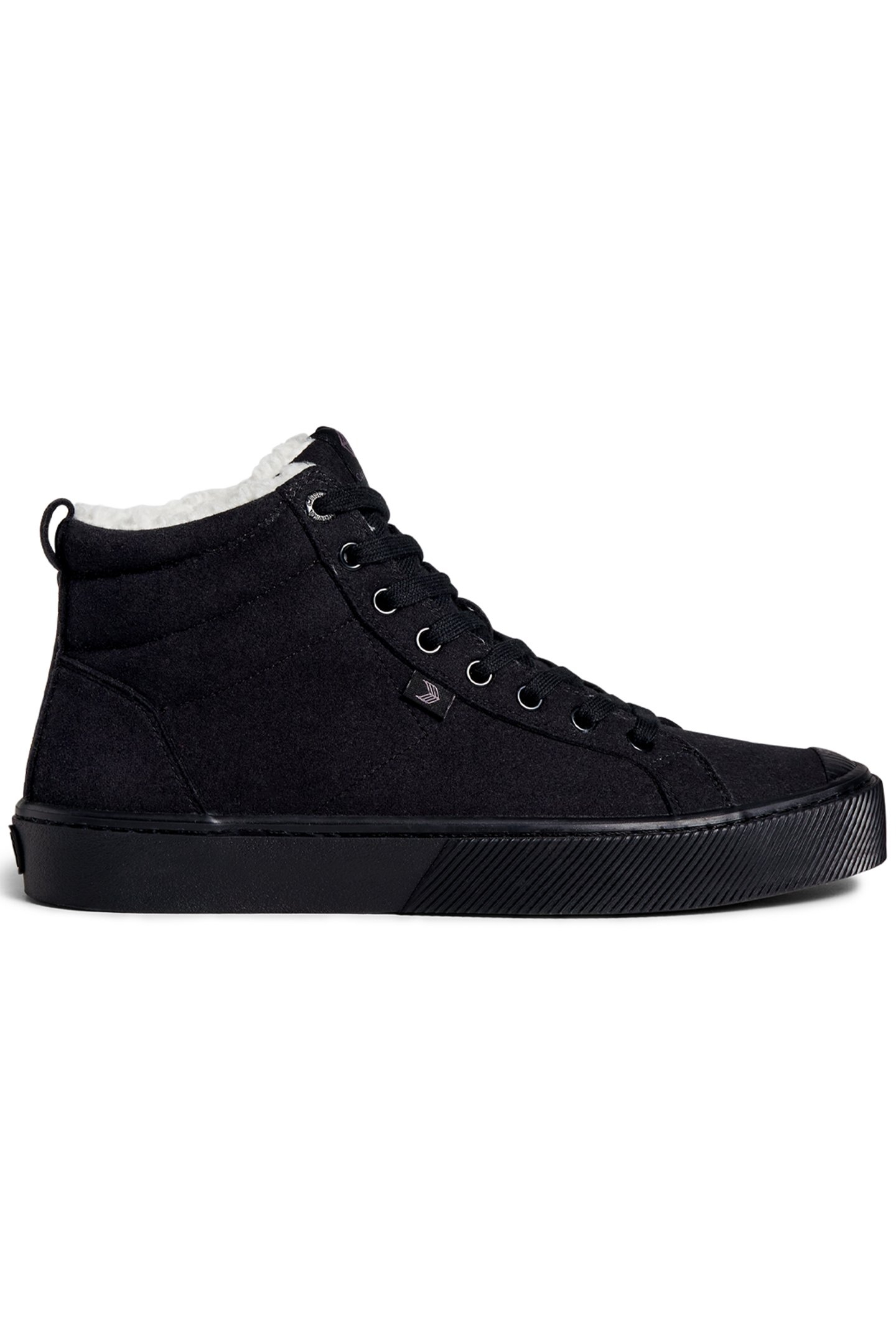 OCA THERMA HIGH ALL BLACK SUEDE BOOT BLACK 1