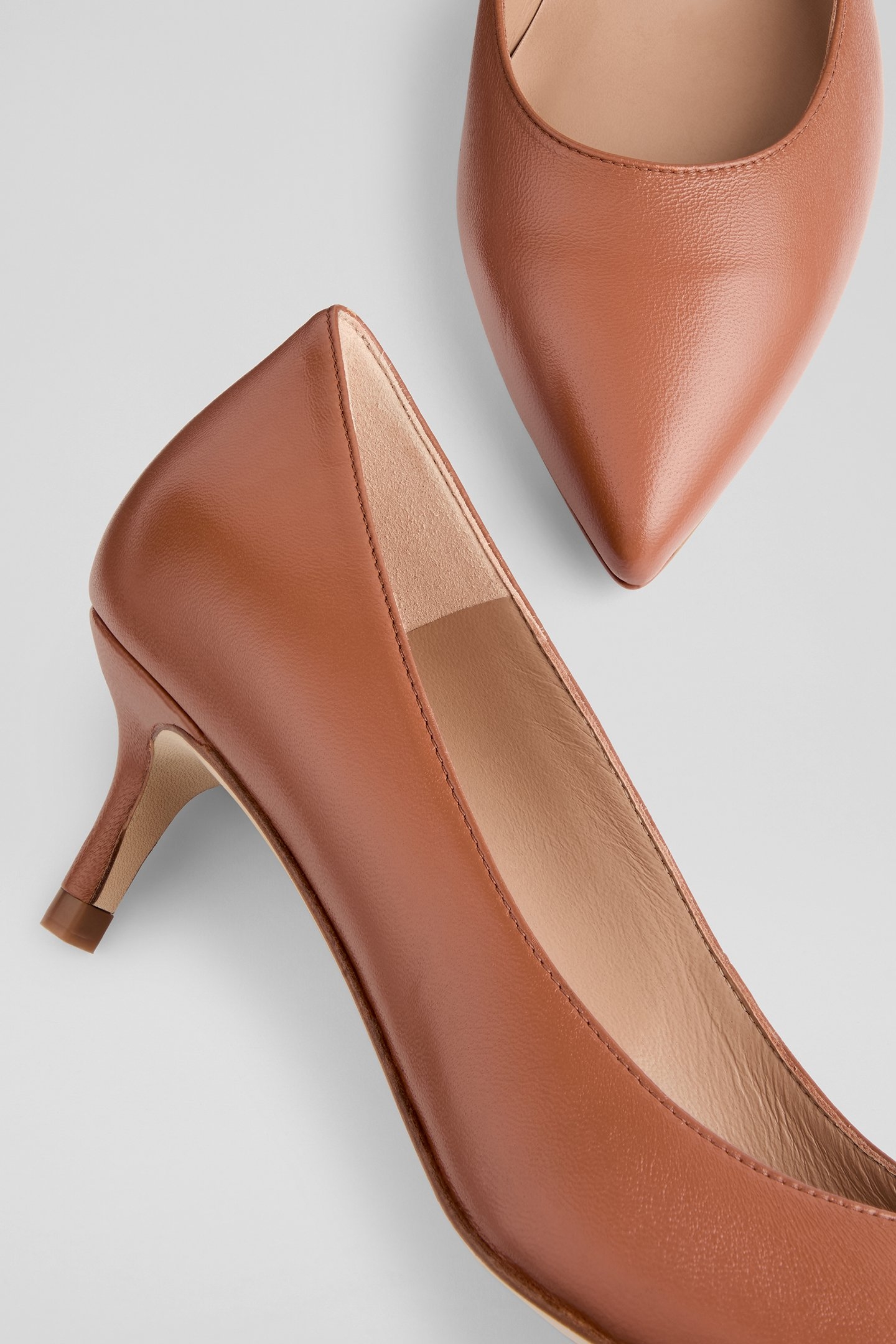 CC AUDREY KITTEN HEEL TAN 4