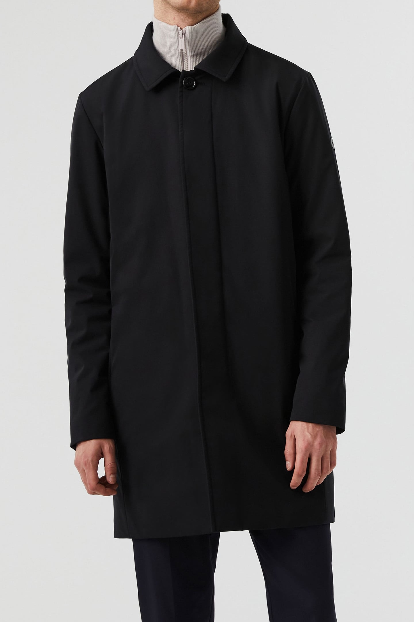 ATA OTEMO V1.C1.03 TRENCHCOAT BLACK 1