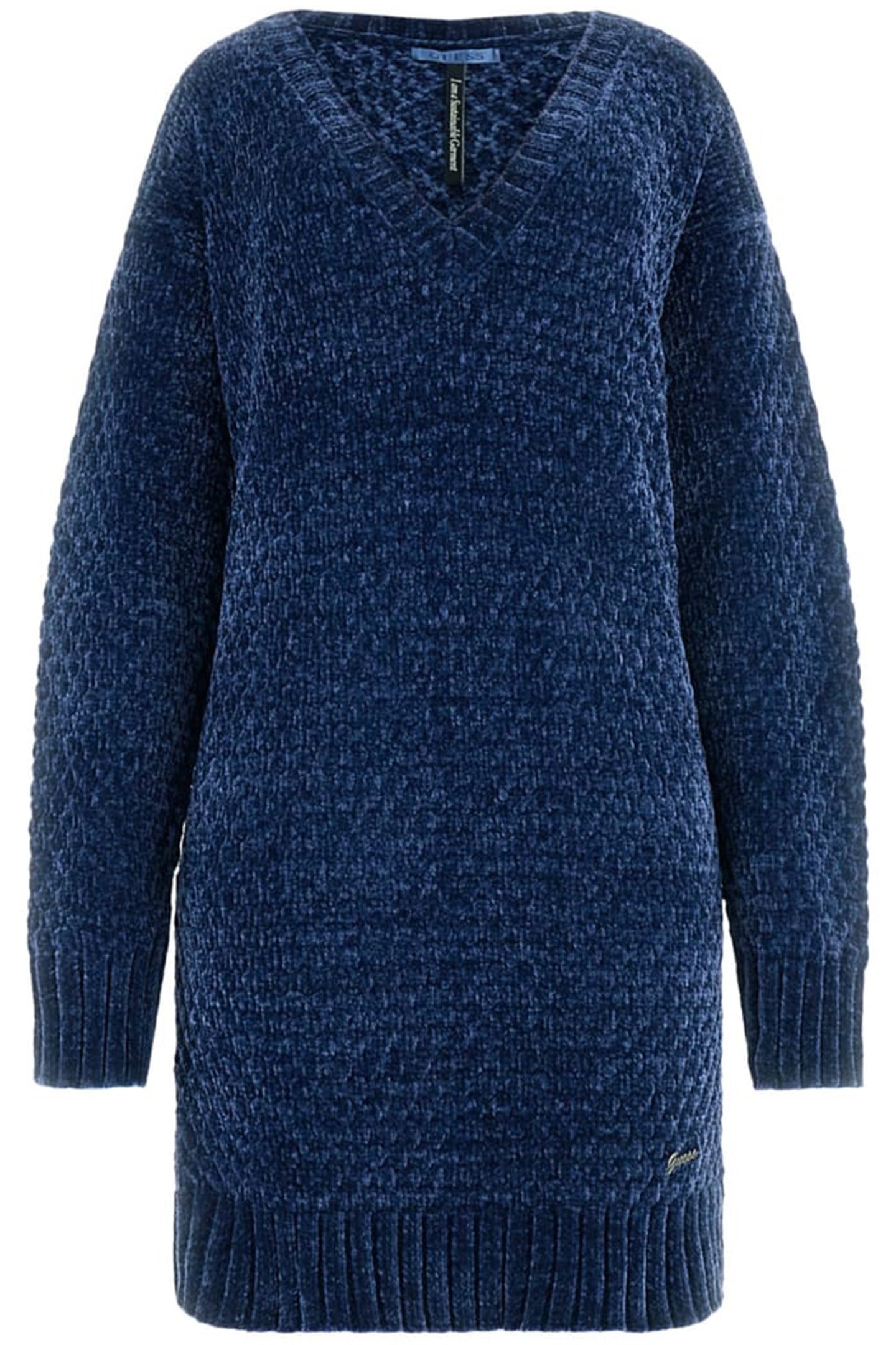 GUESS ECO TALIA LS VN MAXI PUL COBALT BLUE 4