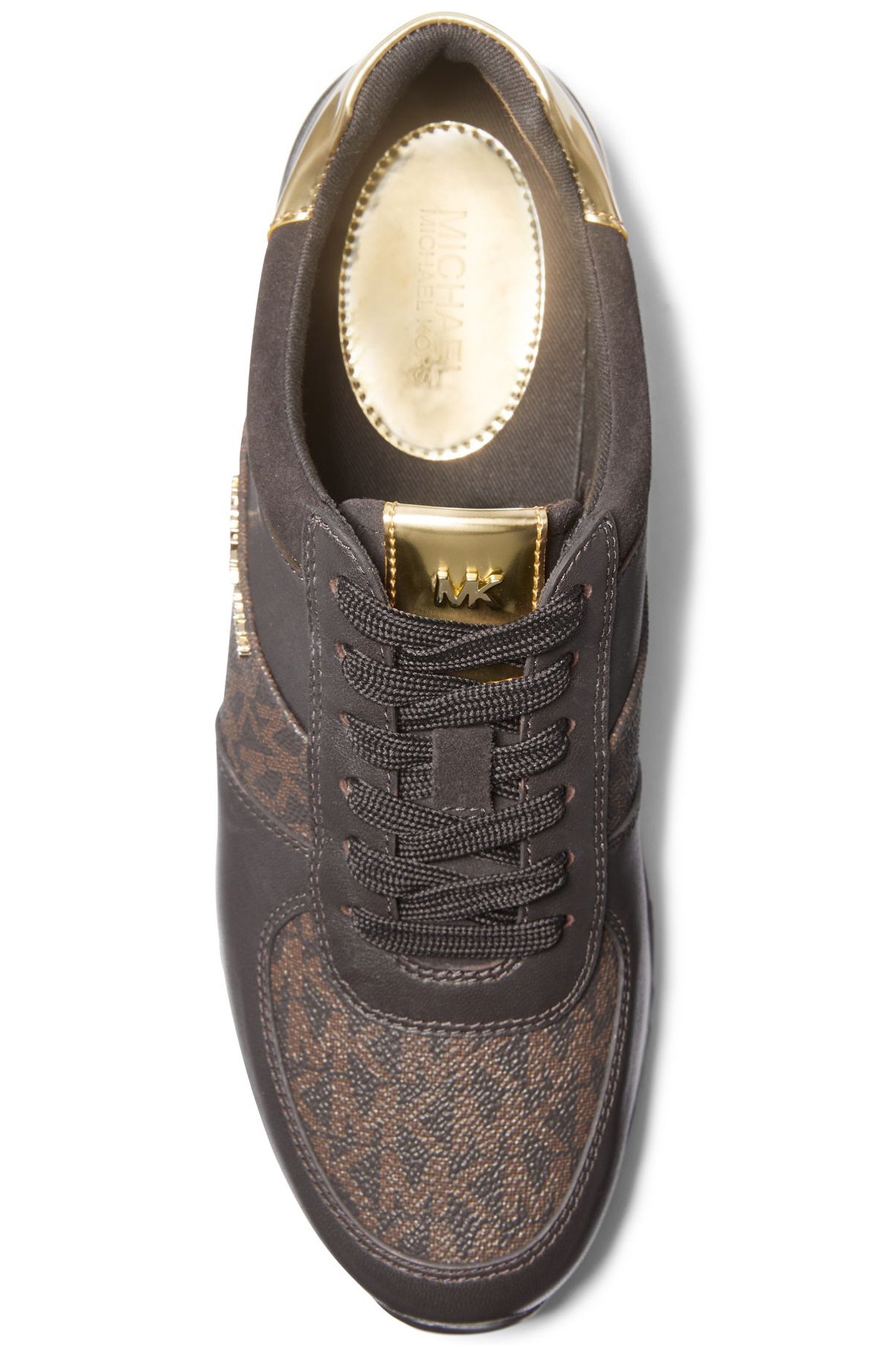 ALLIE WRAP TRAINER BROWN 3