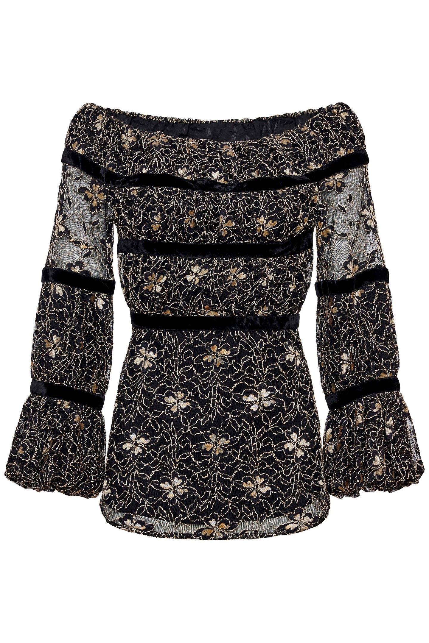 LARINA BLOUSE BLACK 2