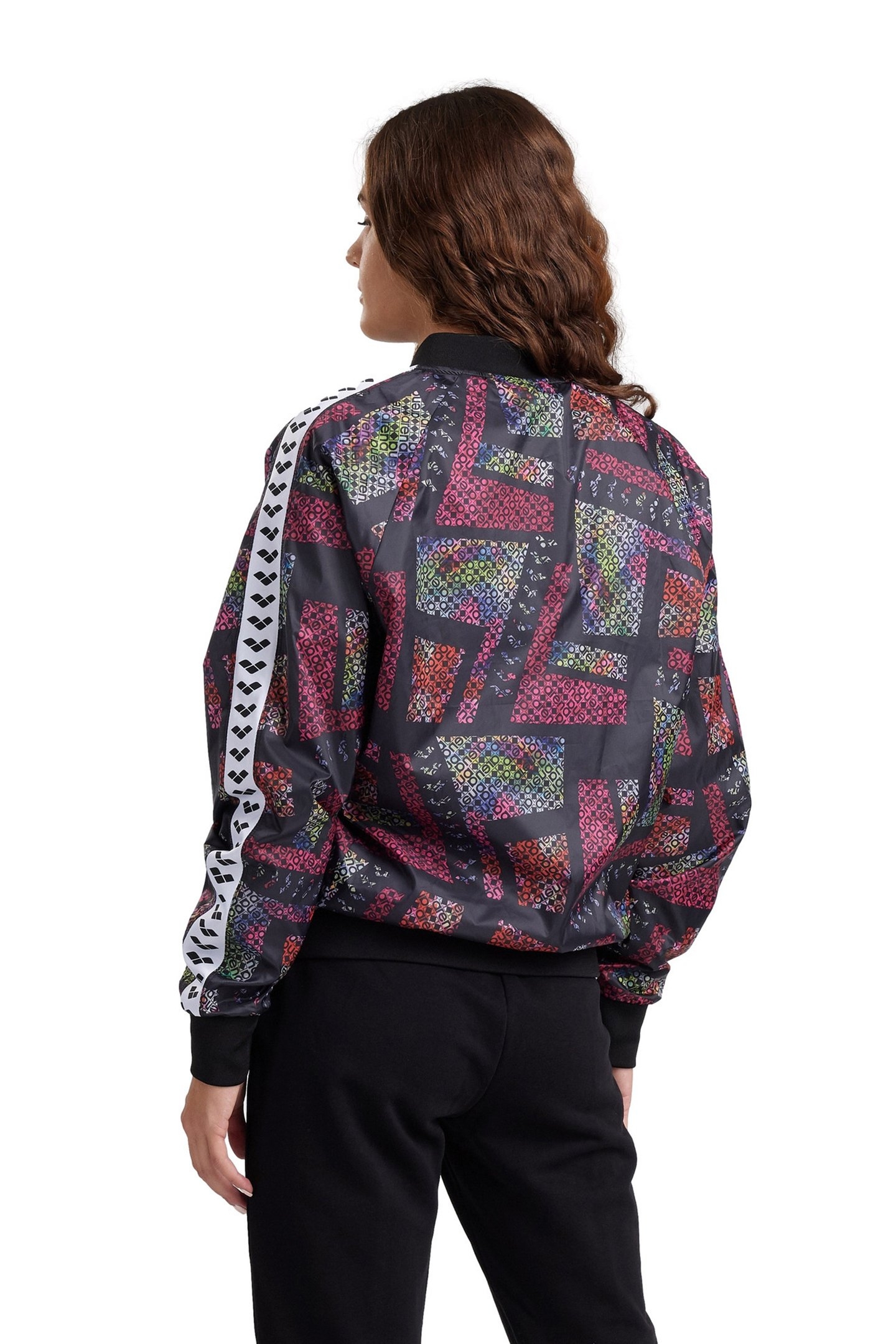 RELAX IV TEAM JACKET POLY MULTI DIAMONDS BLACK 3