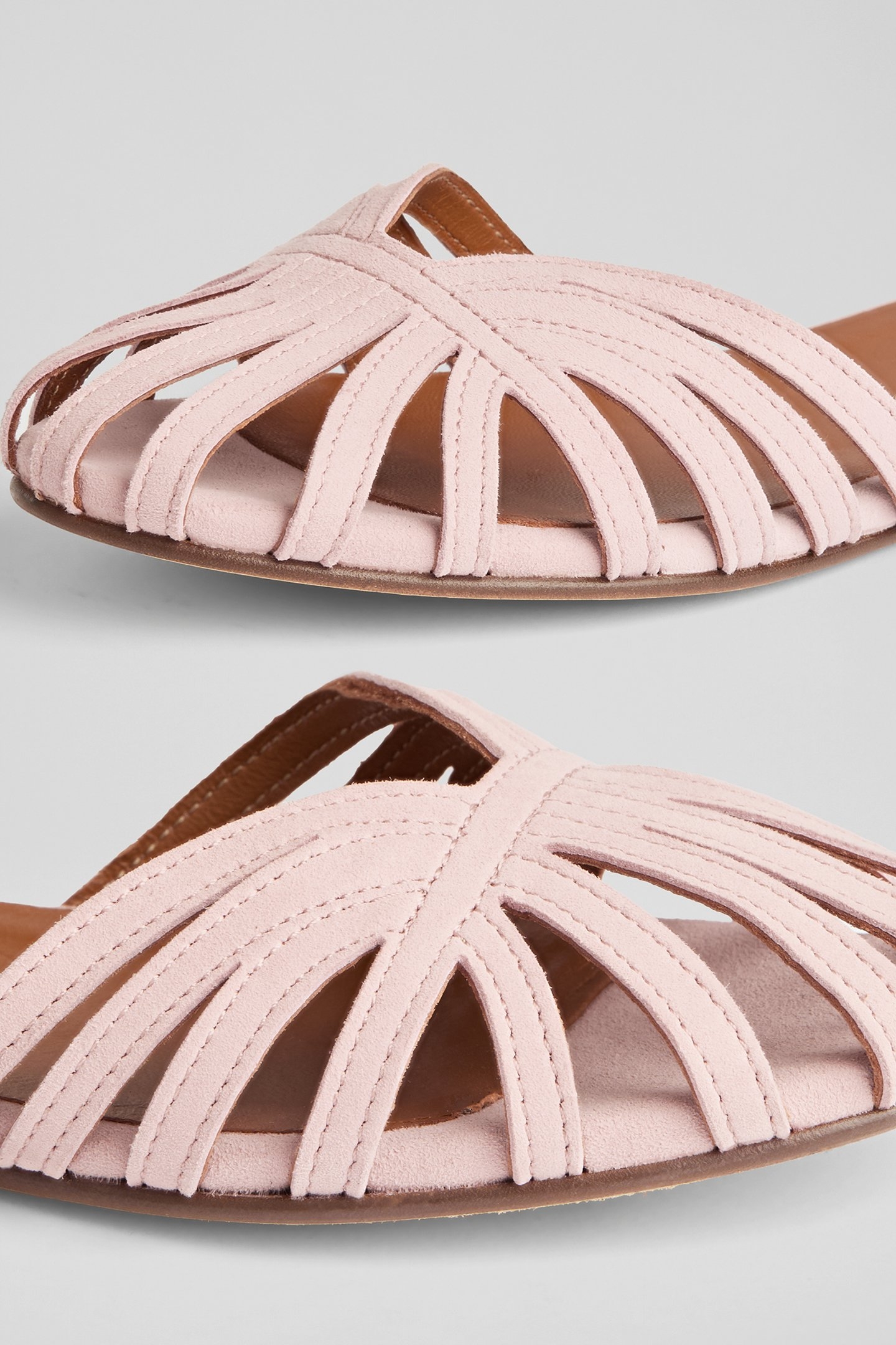 FL AUBREY PLAITED FRONT DUSTY PINK 4