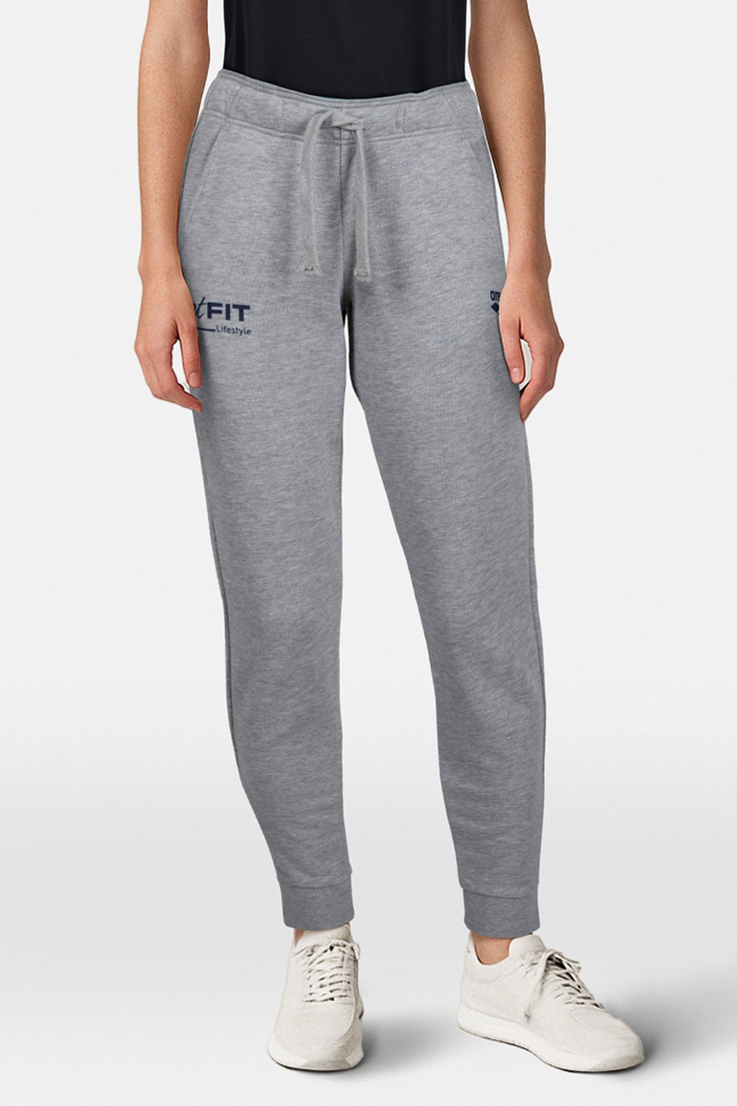 W ESSENTIAL PANT GET FIT MEDIUM GREY MELANGE 1