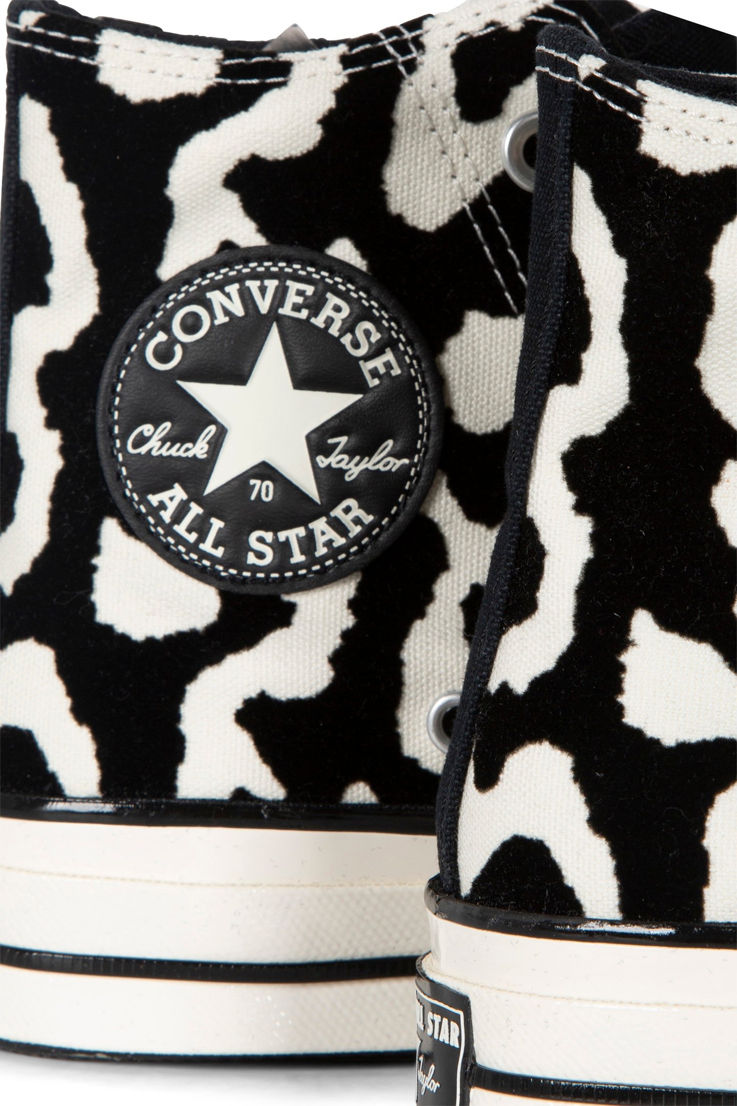 UNISEX CHUCK 70 LEOPARD REMIX BLACK/EGRET/BLACK 4