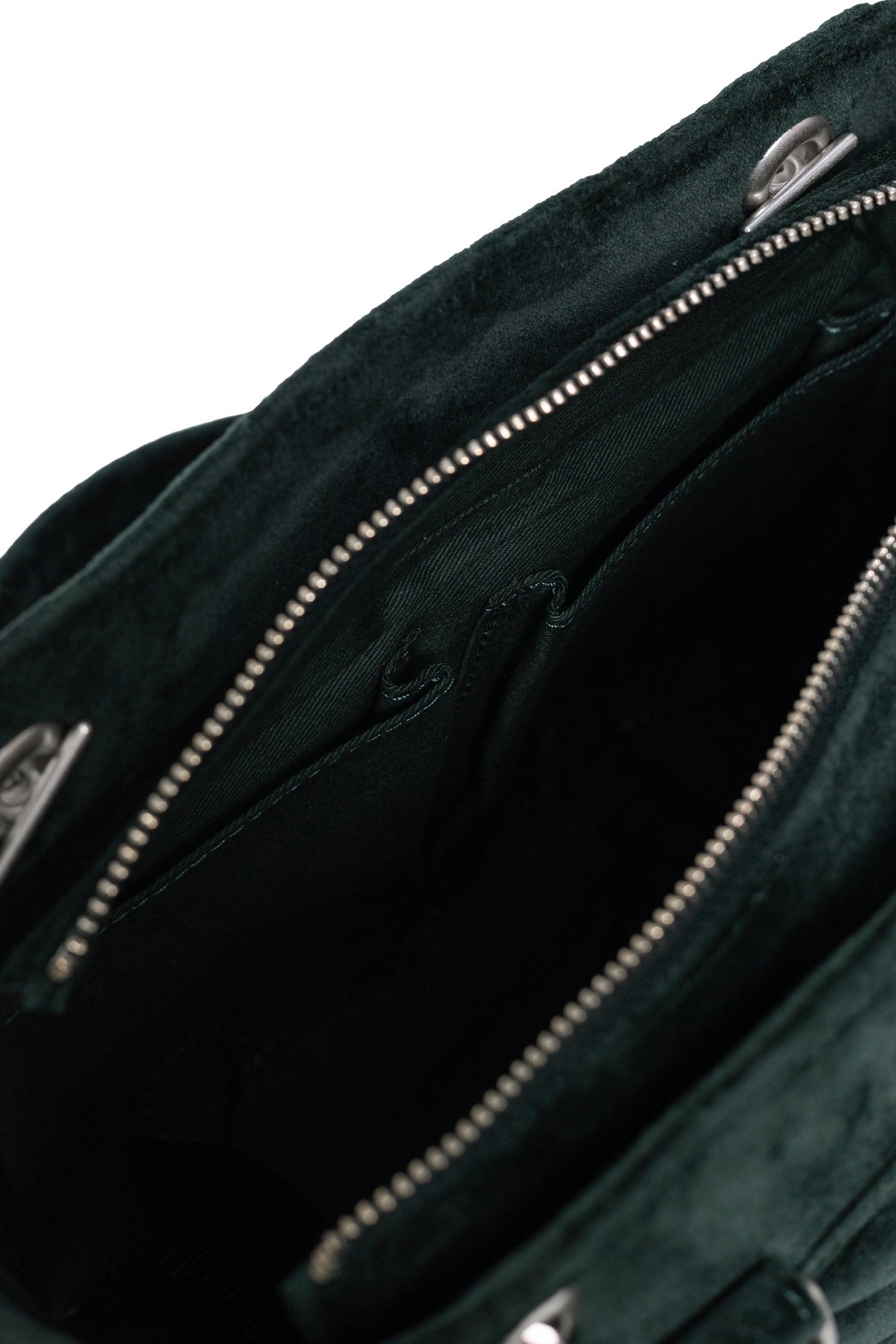 BAG 1440 GREEN VELVET SIZE SMALL 6