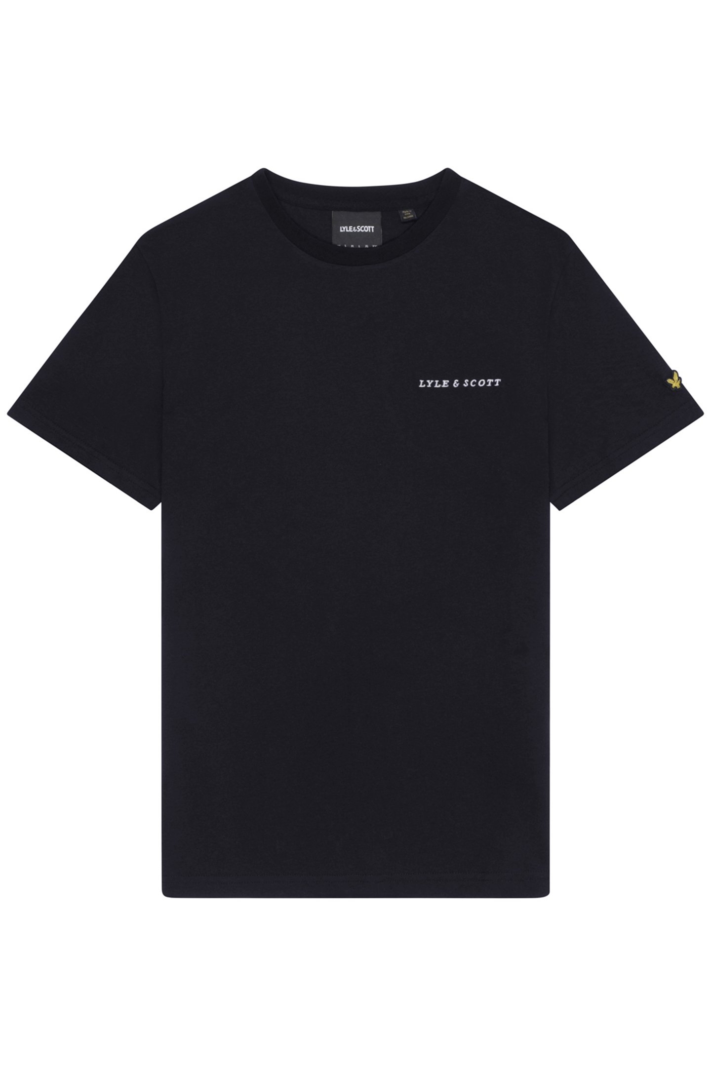 EMBROIDERED T-SHIRT DARK NAVY/WHITE 4