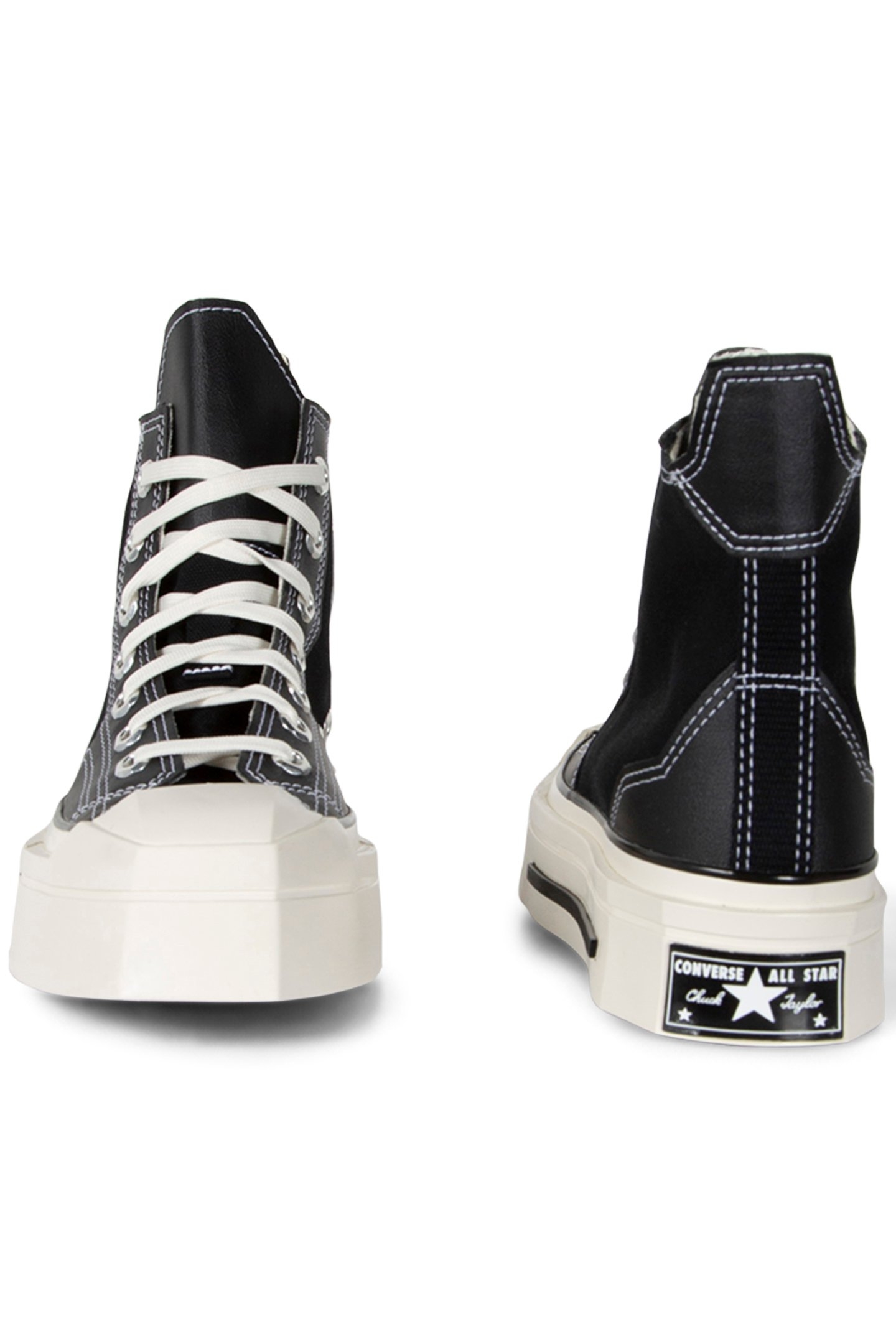 UNISEX CHUCK 70 DE LUXE SQUARED BLACK/BLACK/EGRET 2