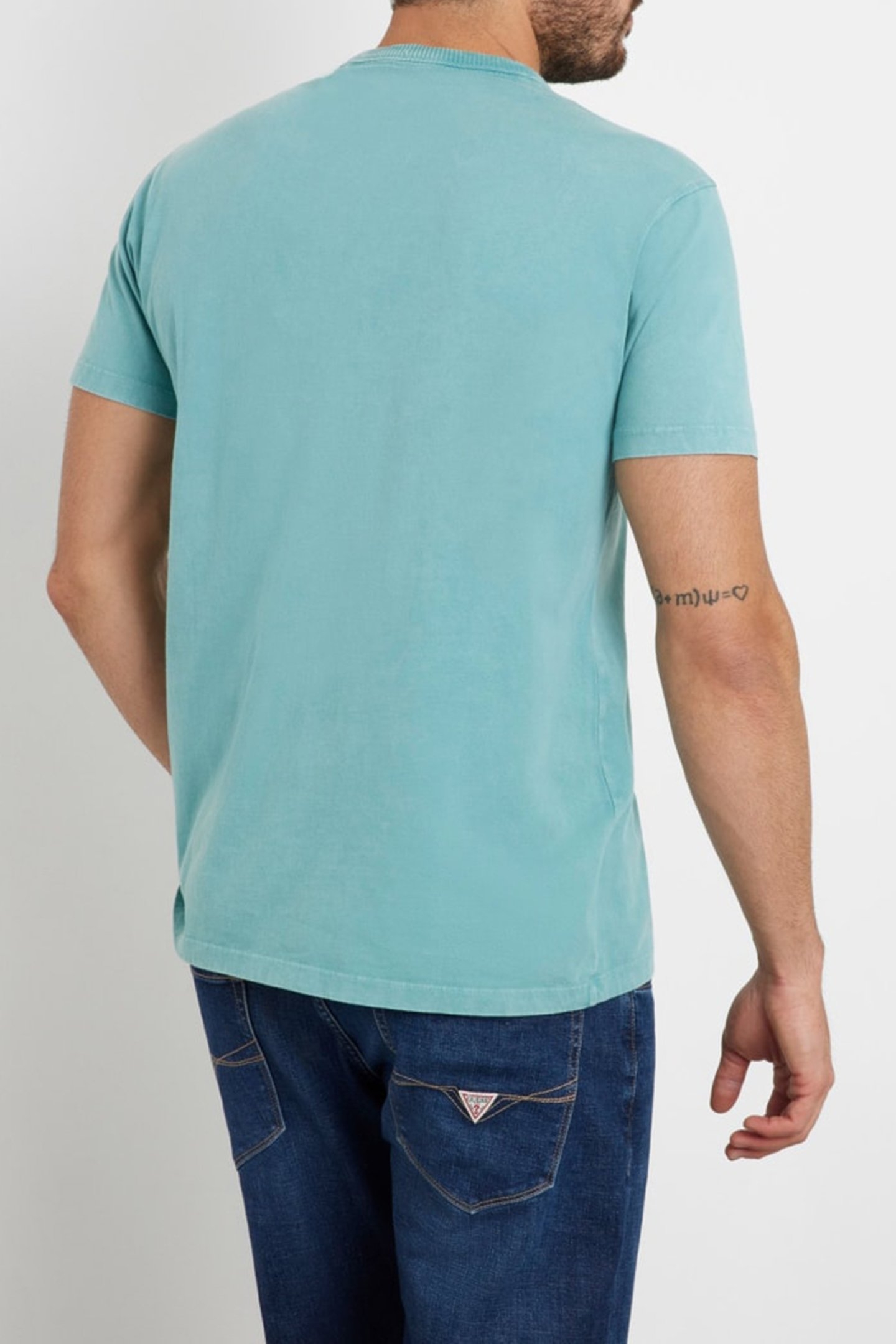 SS CN TREATED TRIANG SOFT TEAL 2