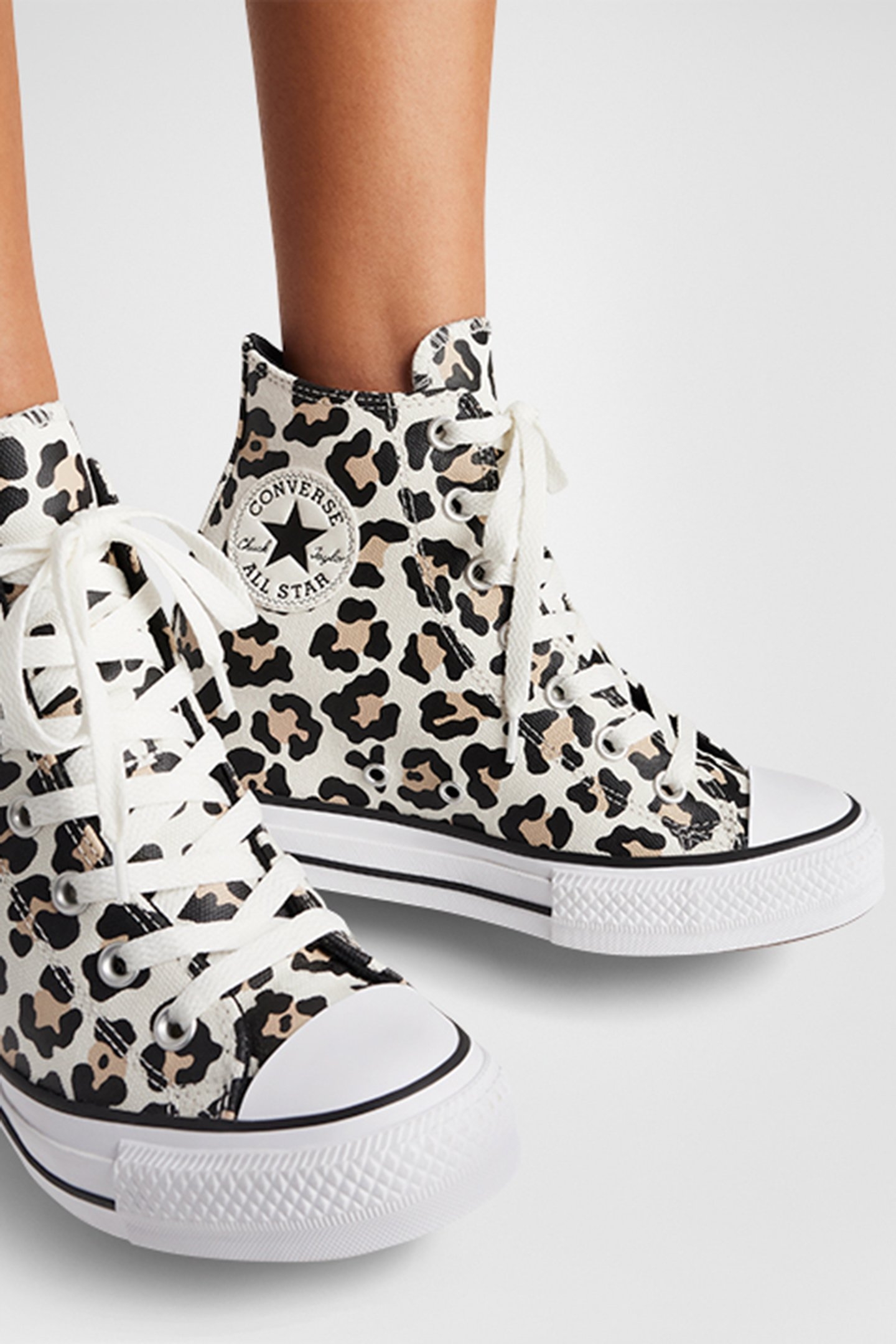 CHUCK TAYLOR ALL STAR WEDGE PLATFORM LEOPARD EGRET/BLACK/COA 4