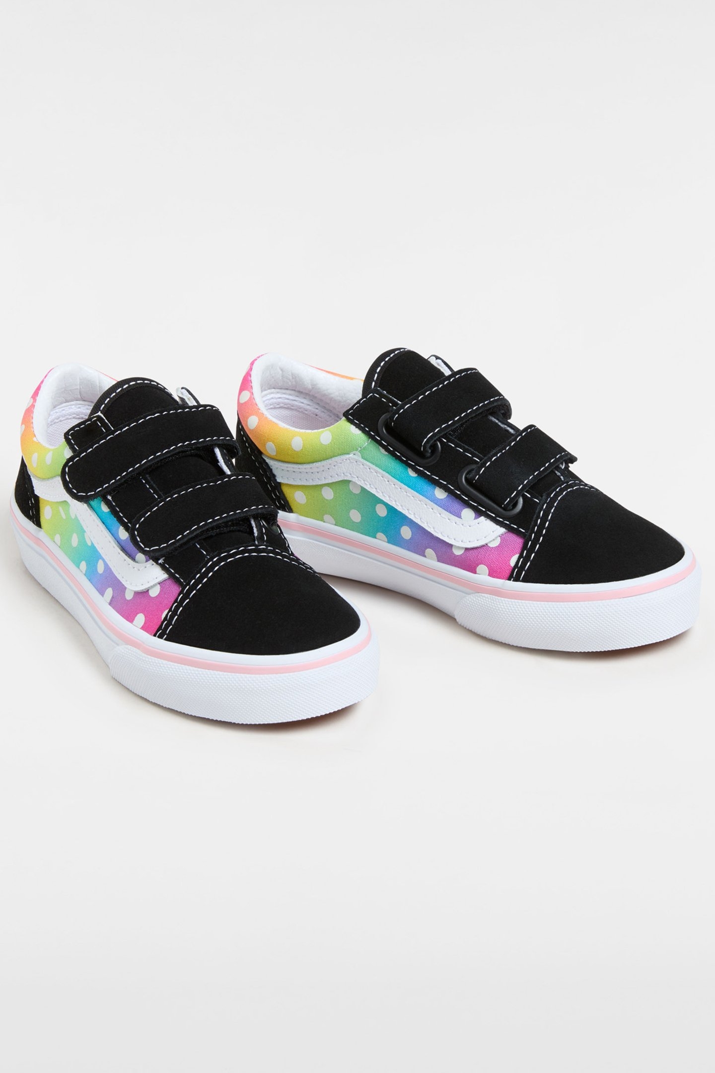 YOUTH UNISEX OLD SKOOL GLOW RAINBOW BLACK/MULTI 2