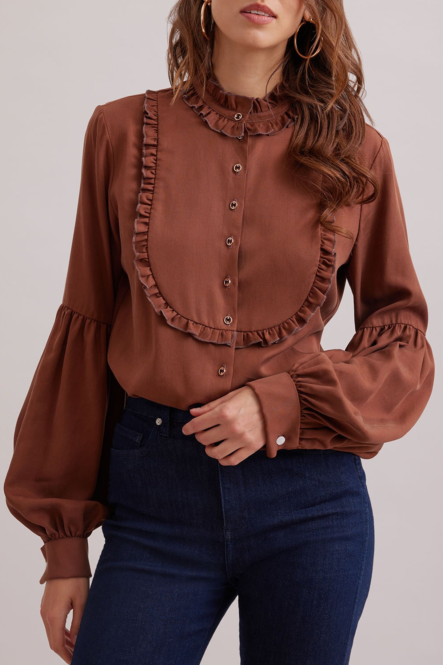 CRAFT CHEMISE CHOCOLATE 1