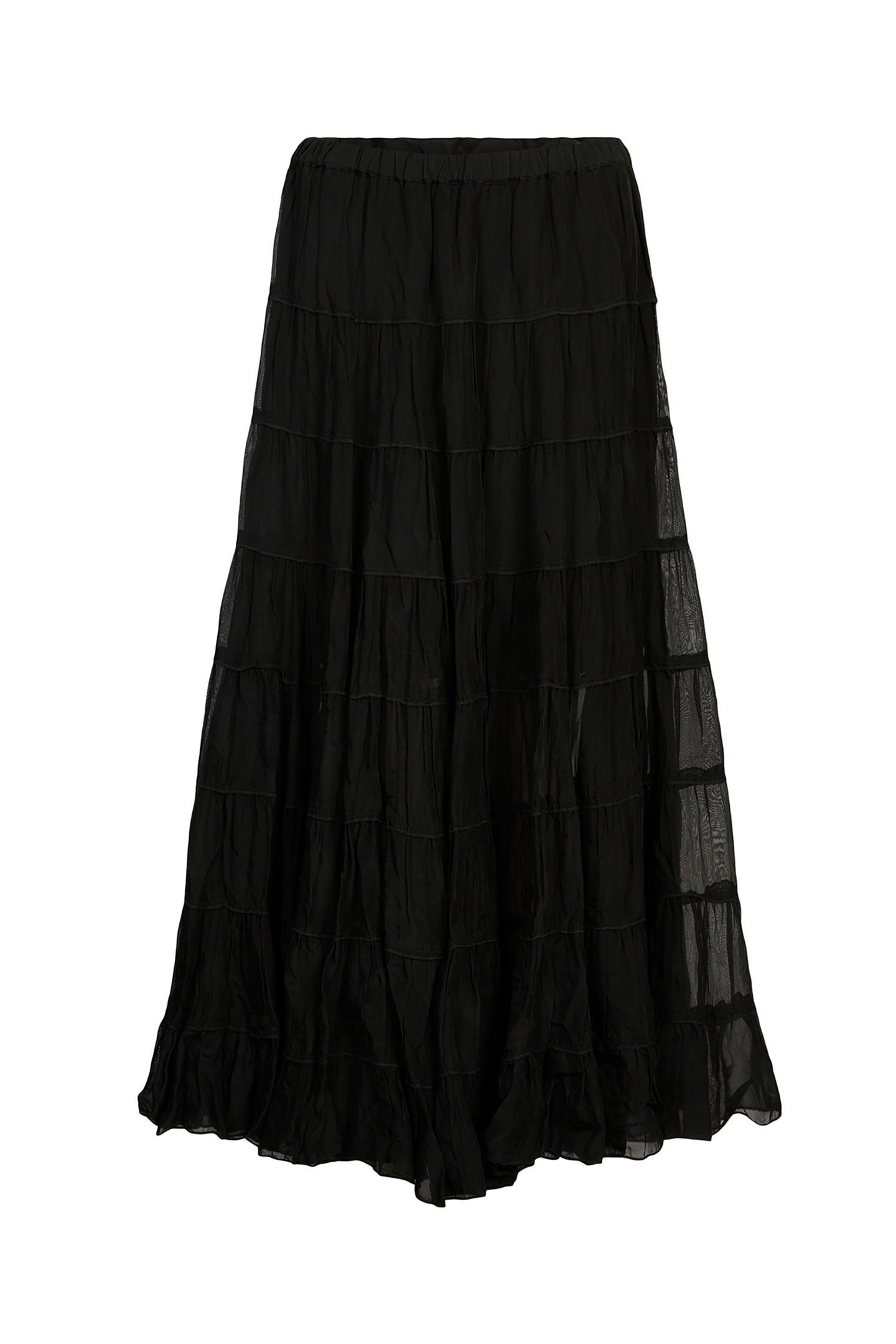 EVA MAXI SKIRT BLACK 5
