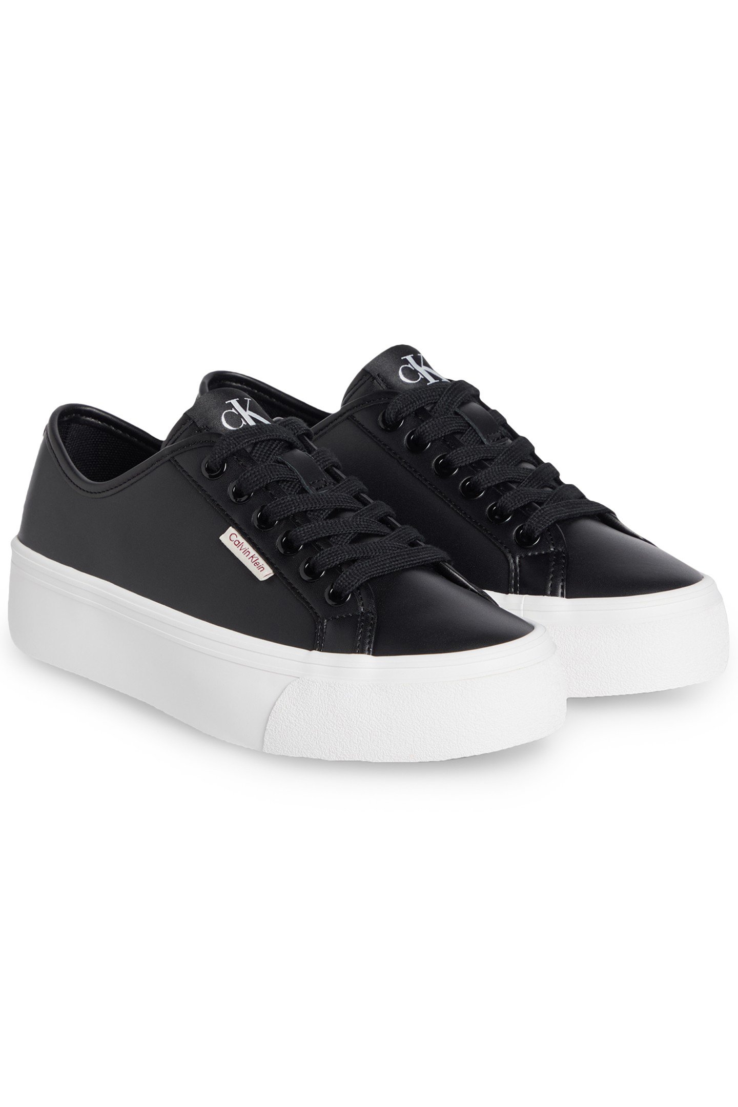 VULC FLATFORM LEATHER CK BLACK 2