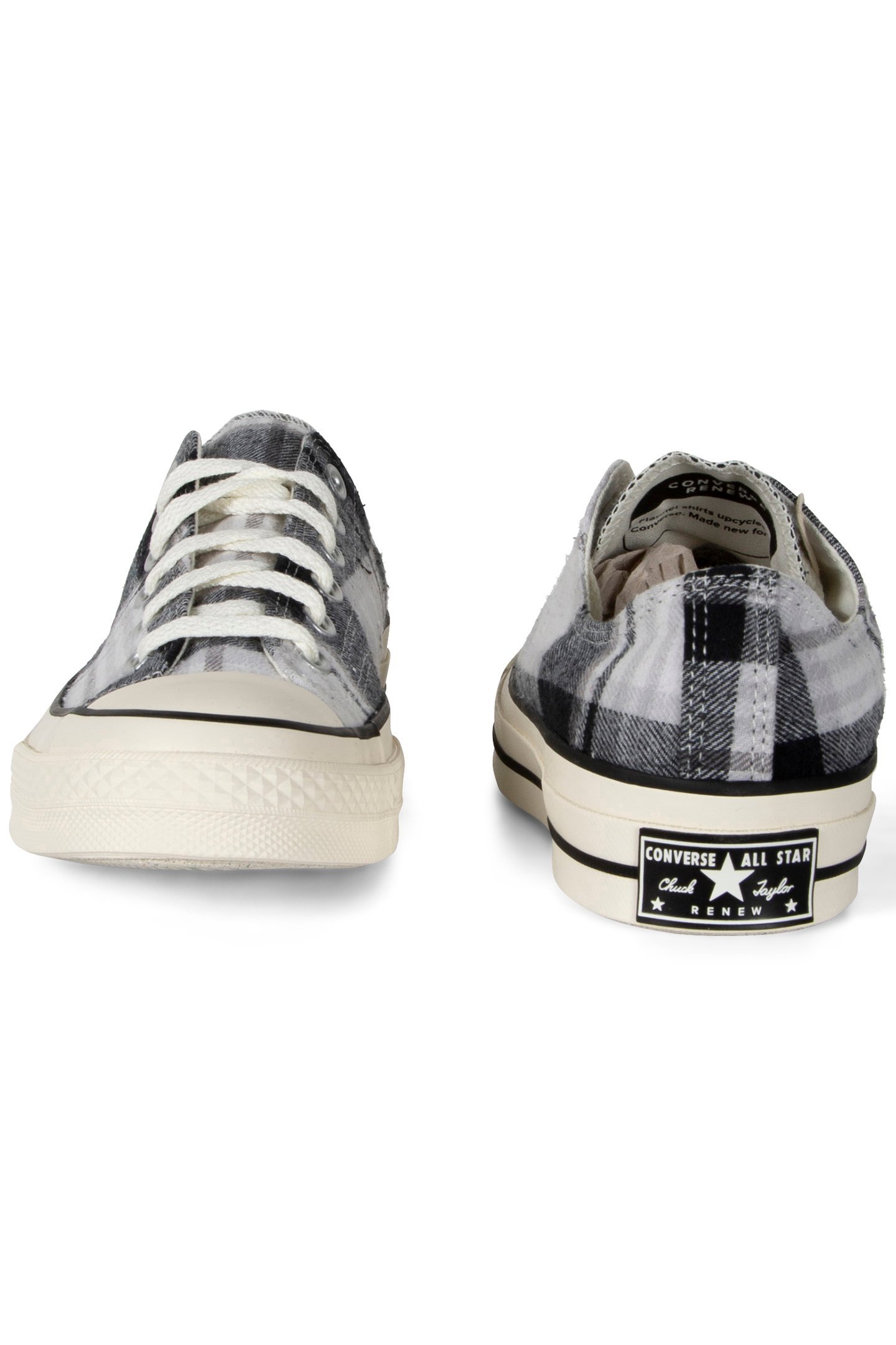 UNISEX CHUCK 70 UPCYCLED BLACK/GREY/PRISTINE 2