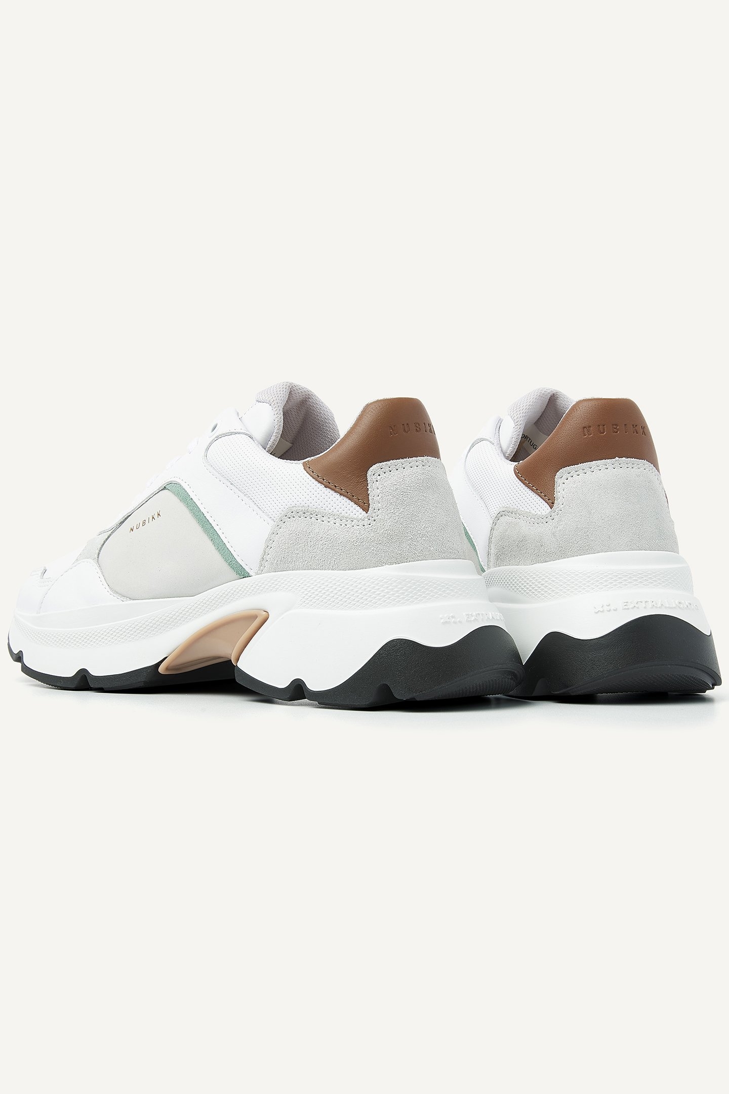 ROSS JADEN II (L) WHITE COMBI - COGNAC 3