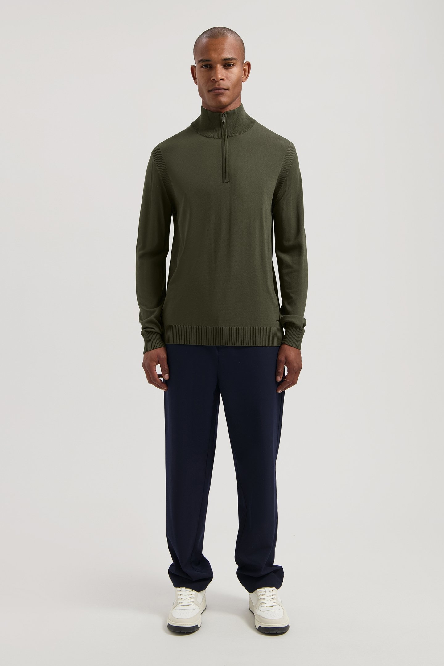 DS_TECH KNIT SKIPPER ARMY GREEN 3